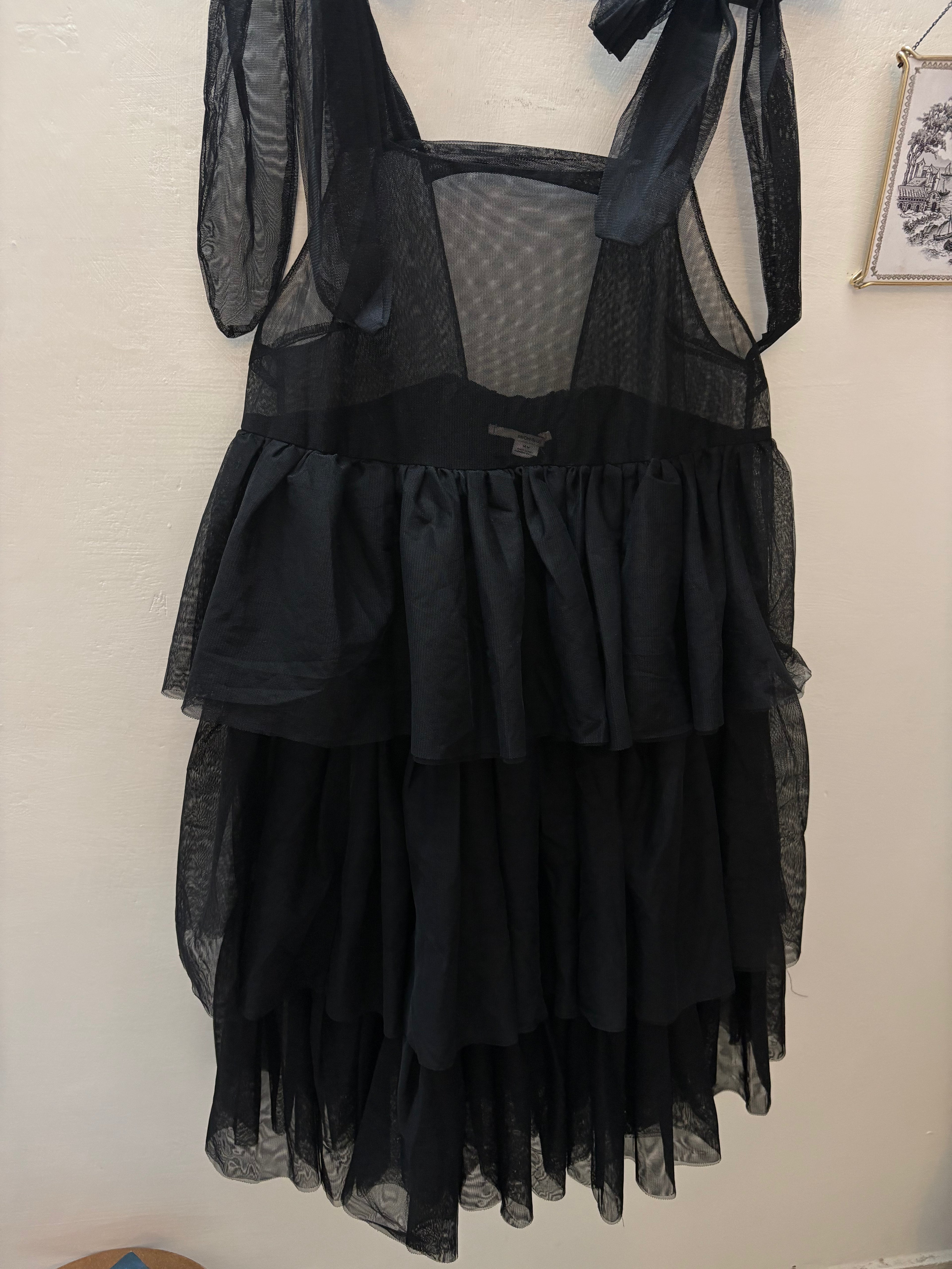Kimchi Blue Nina Tiered Babydoll Dress M