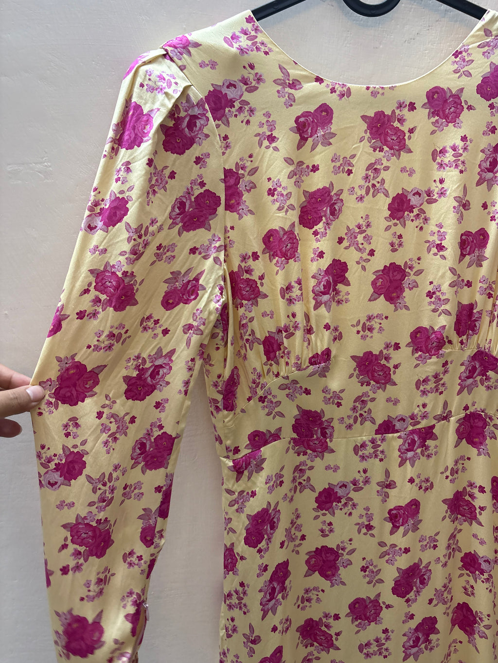 PIA TJELTA BACKLESS SILK DRESS S
