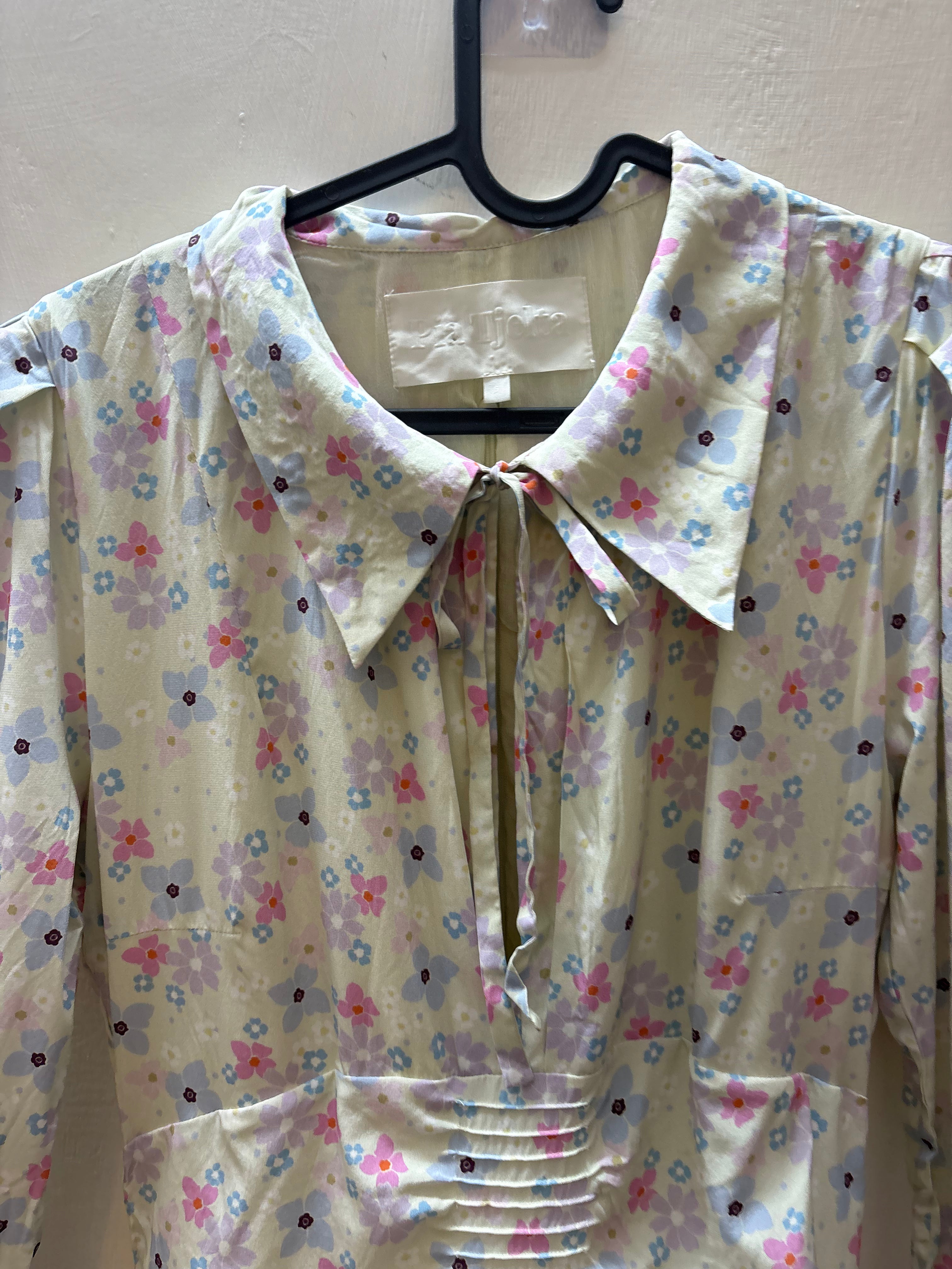 PIA TJELTA Margot Dress Marguerite Mint S