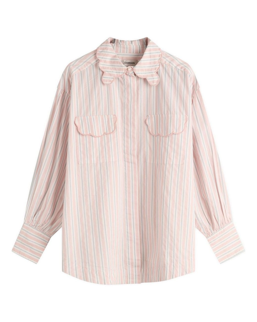 Damson Madder Phoebe Shirt (ALTERED-POCKETS REMOVED) M/L/XL
