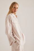 Damson Madder Phoebe Shirt (ALTERED-POCKETS REMOVED) M/L/XL