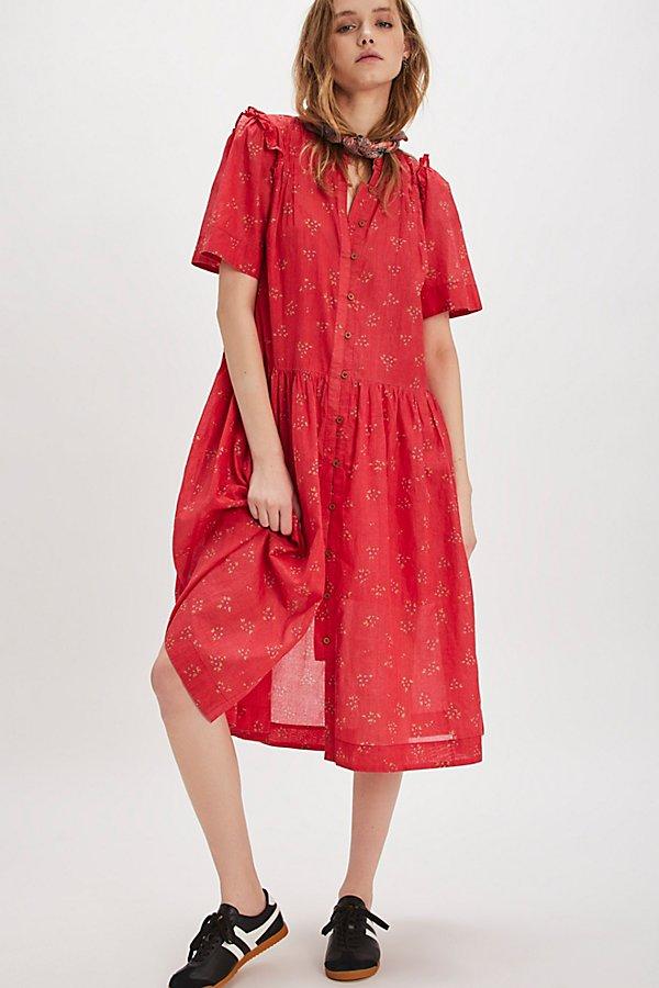 FREE PEOPLE  Bella Mae Midi Dress M