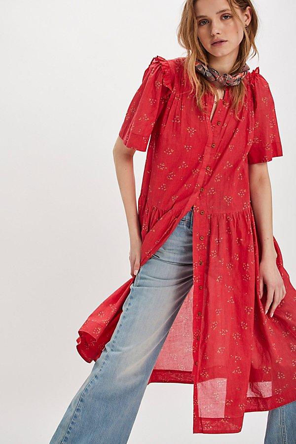 FREE PEOPLE  Bella Mae Midi Dress M