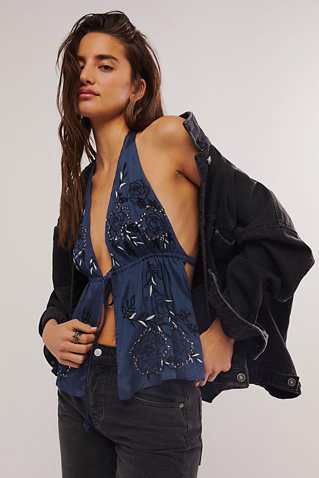 free people Summer Light Halter Top S