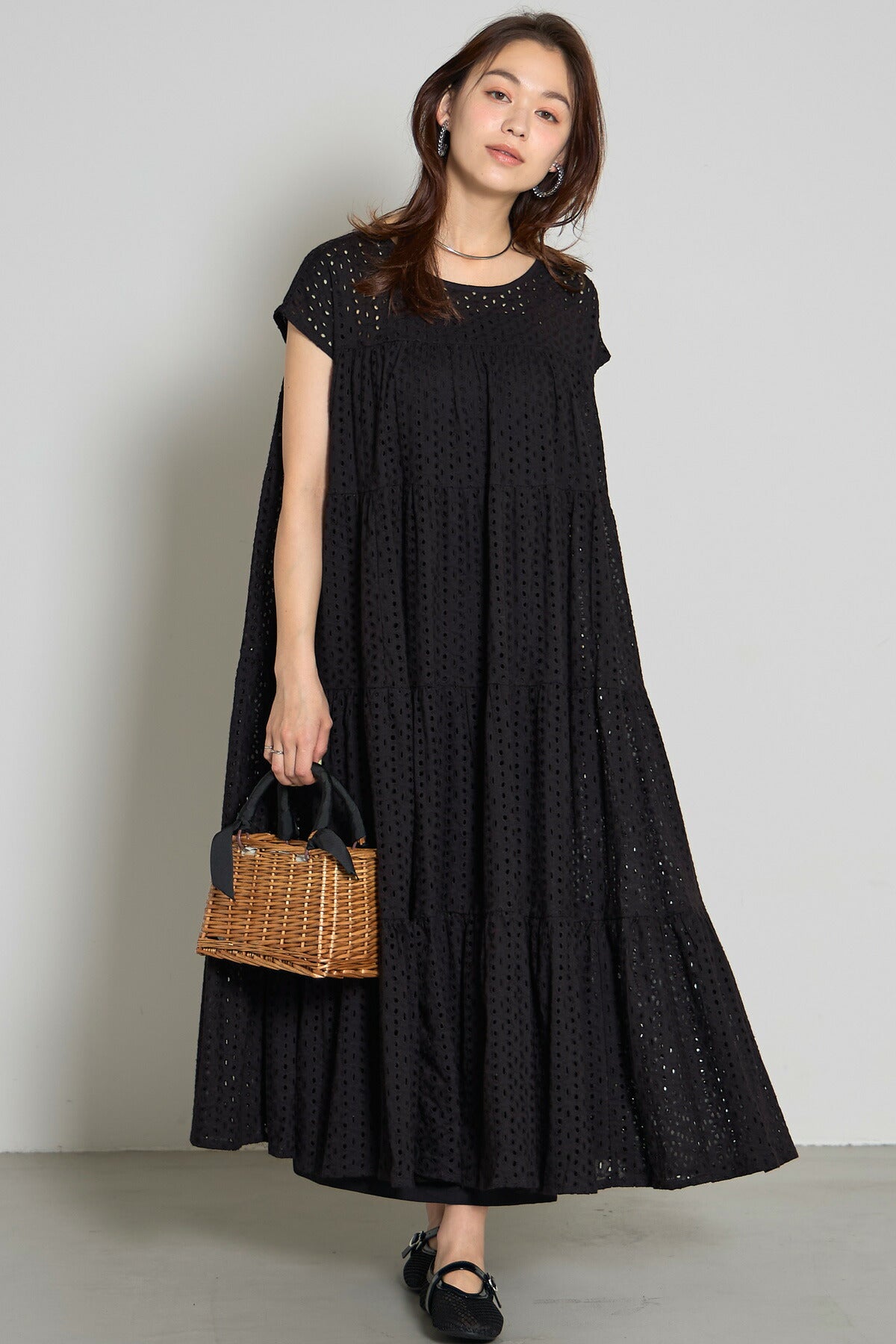 RPS Japan eyelet dress