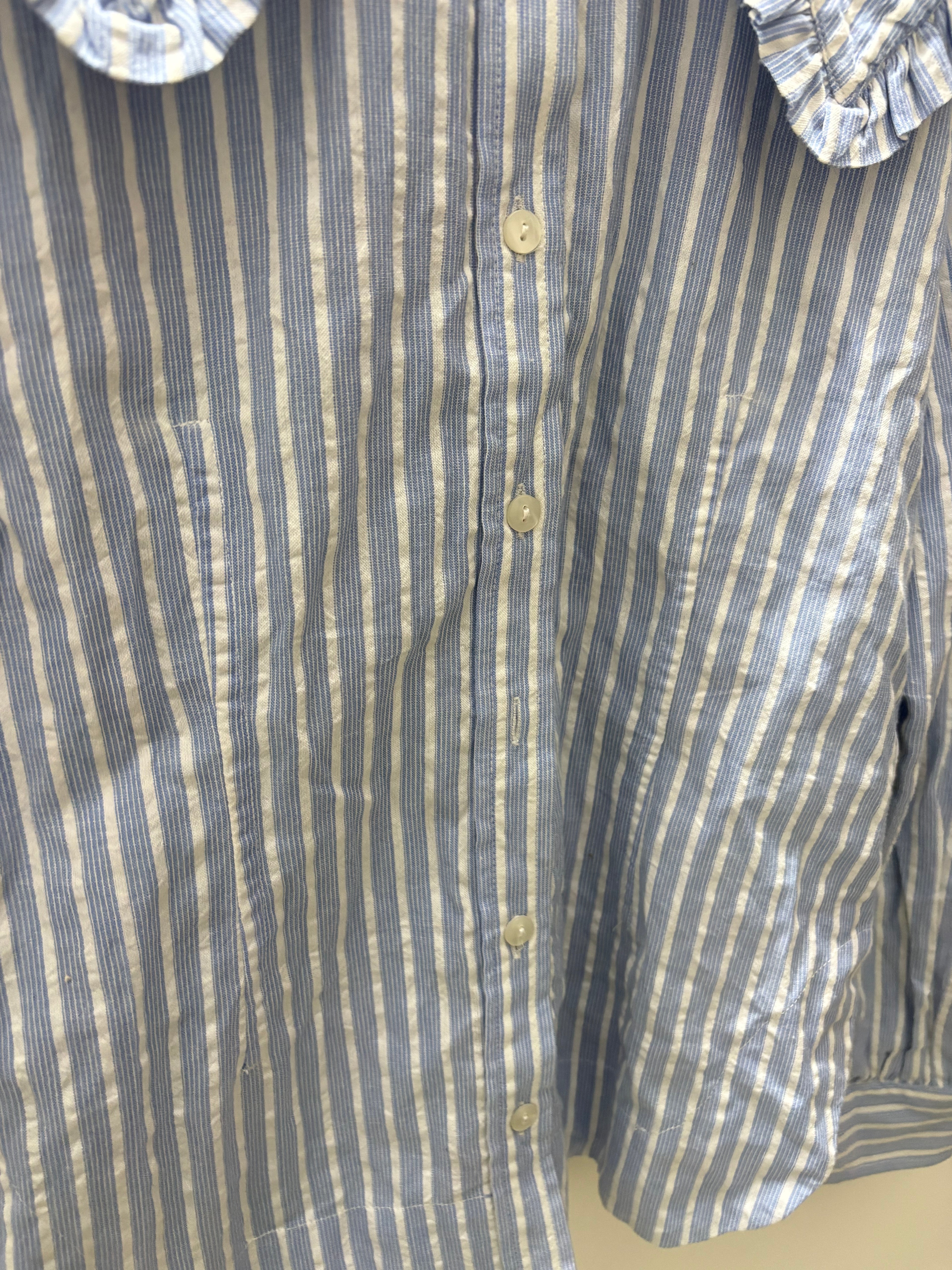 Boii Studios STRIPED BLOUSE XS