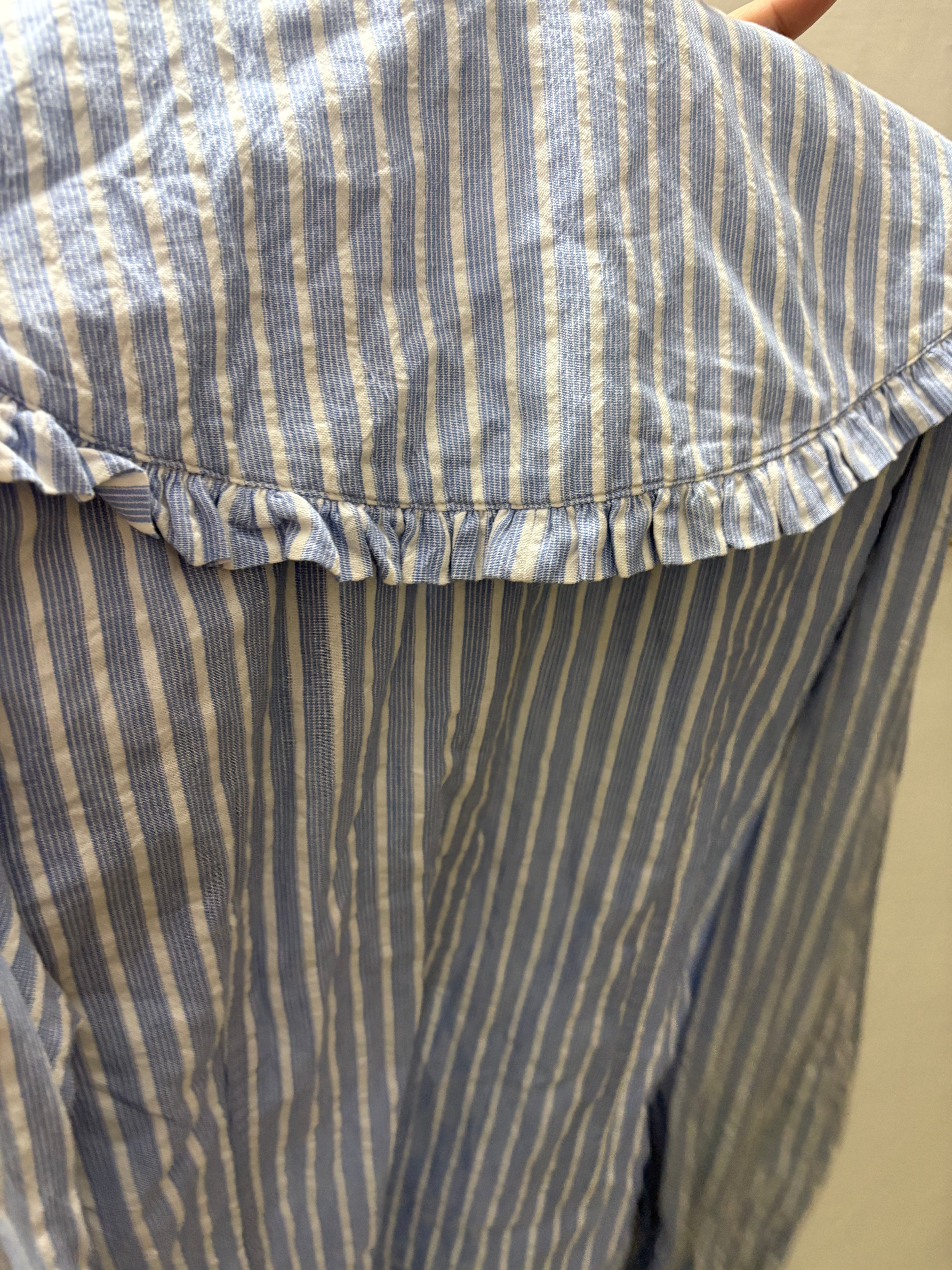 Boii Studios STRIPED BLOUSE XS
