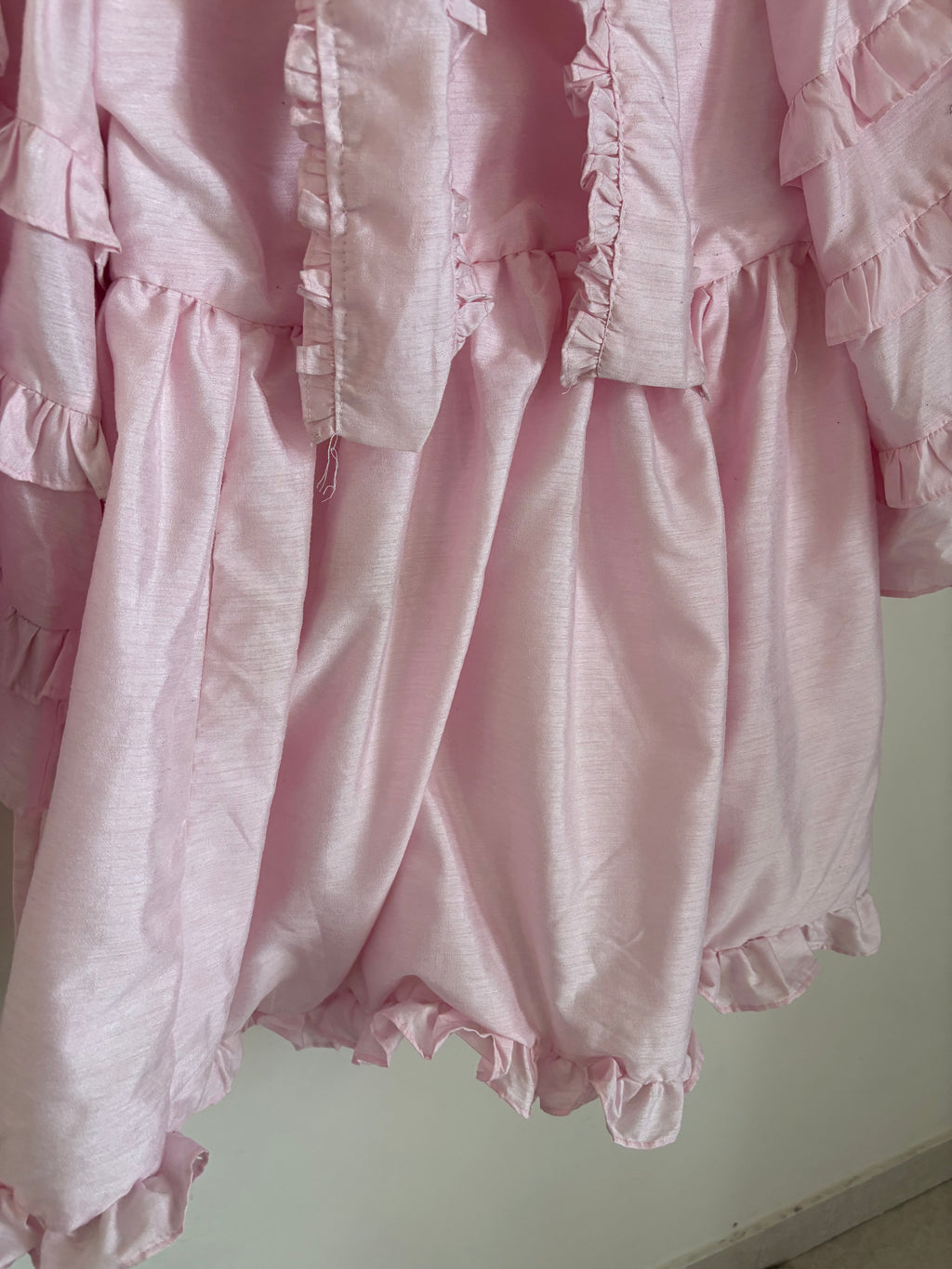 ELIZABETH WILSON JOSEPHINE DRESS IN LIGHT PINK M/L