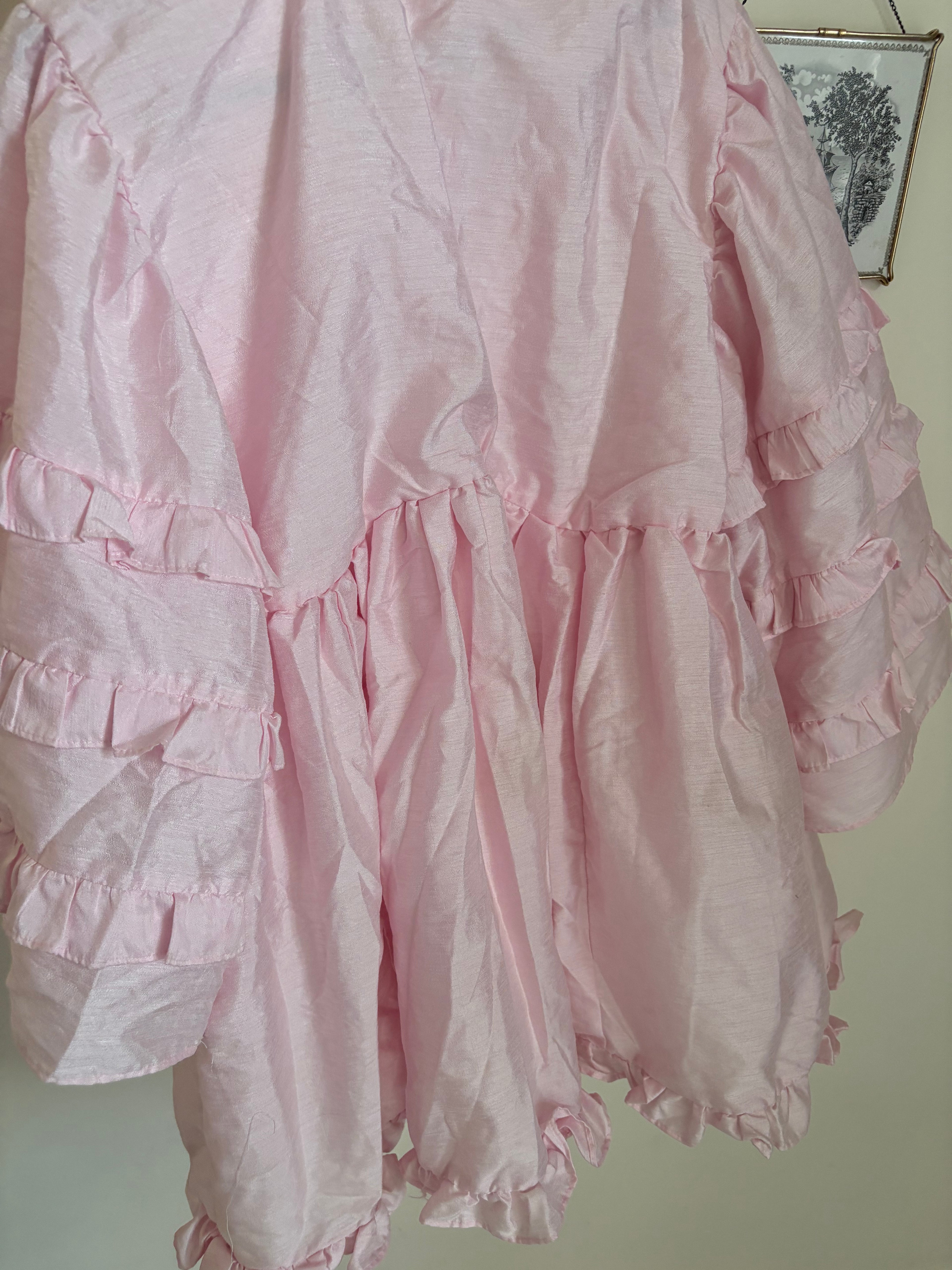 ELIZABETH WILSON JOSEPHINE DRESS IN LIGHT PINK M/L