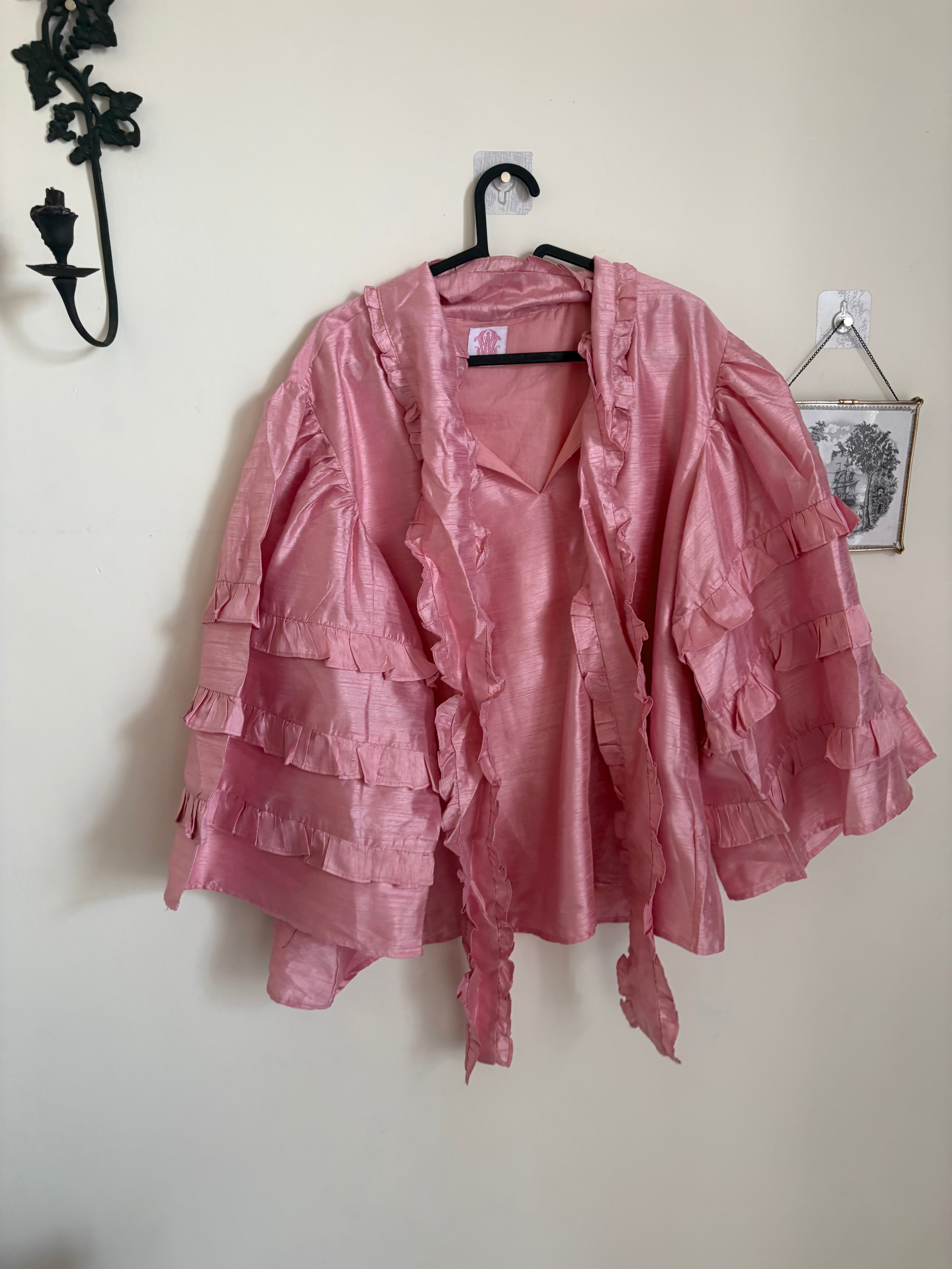 ELIZABETH WILSON Josephine TOP in PINK L/XL