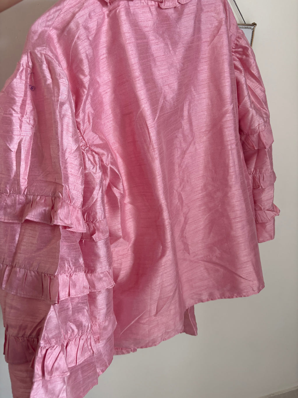 ELIZABETH WILSON Josephine TOP in PINK L/XL