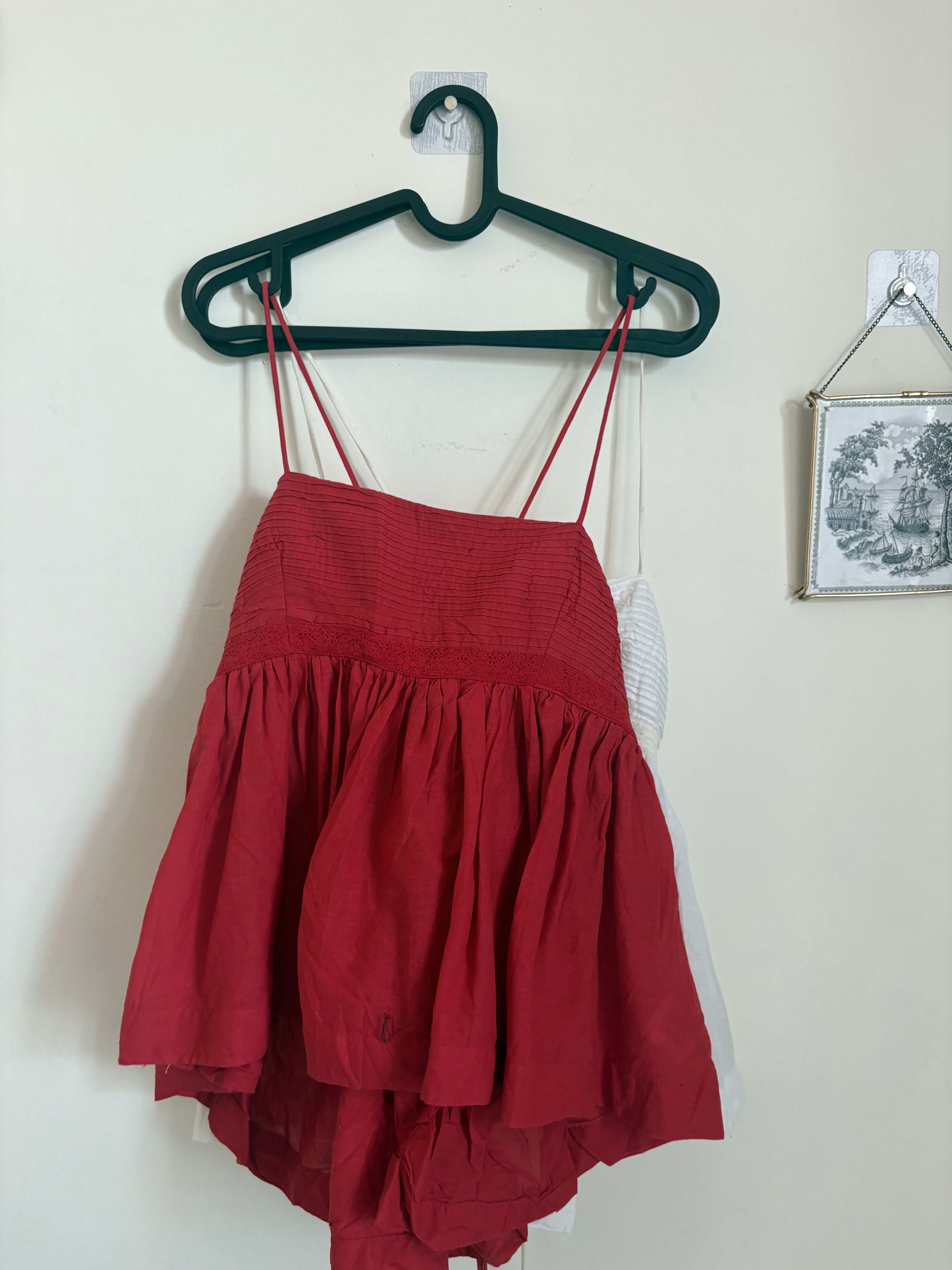 CHOCOL RAFFINE JAPAN SPAGHETTI TOP FREESIZE