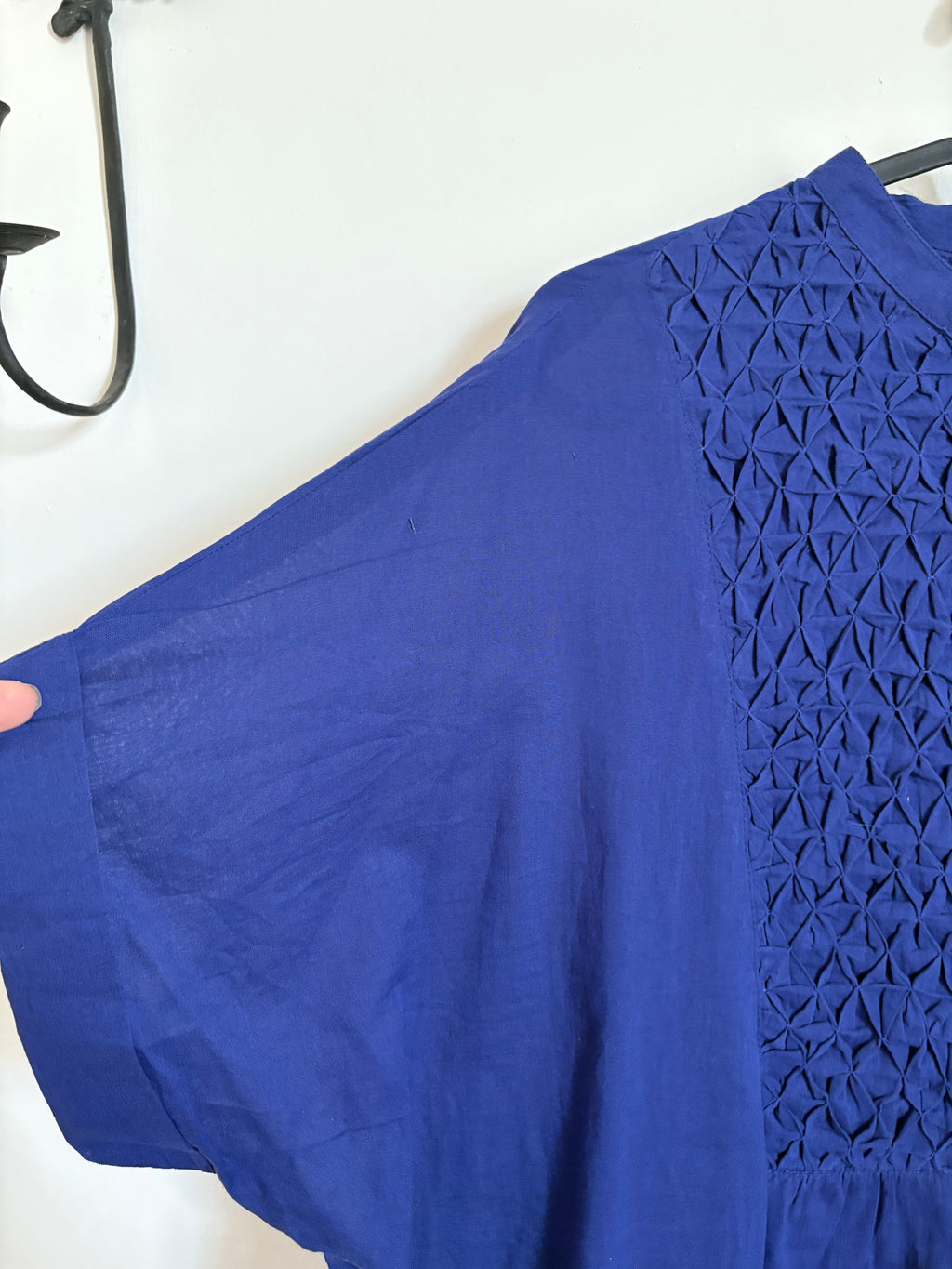 NOIA JAPAN HAND SHIRRED DRESS FREE SIZED