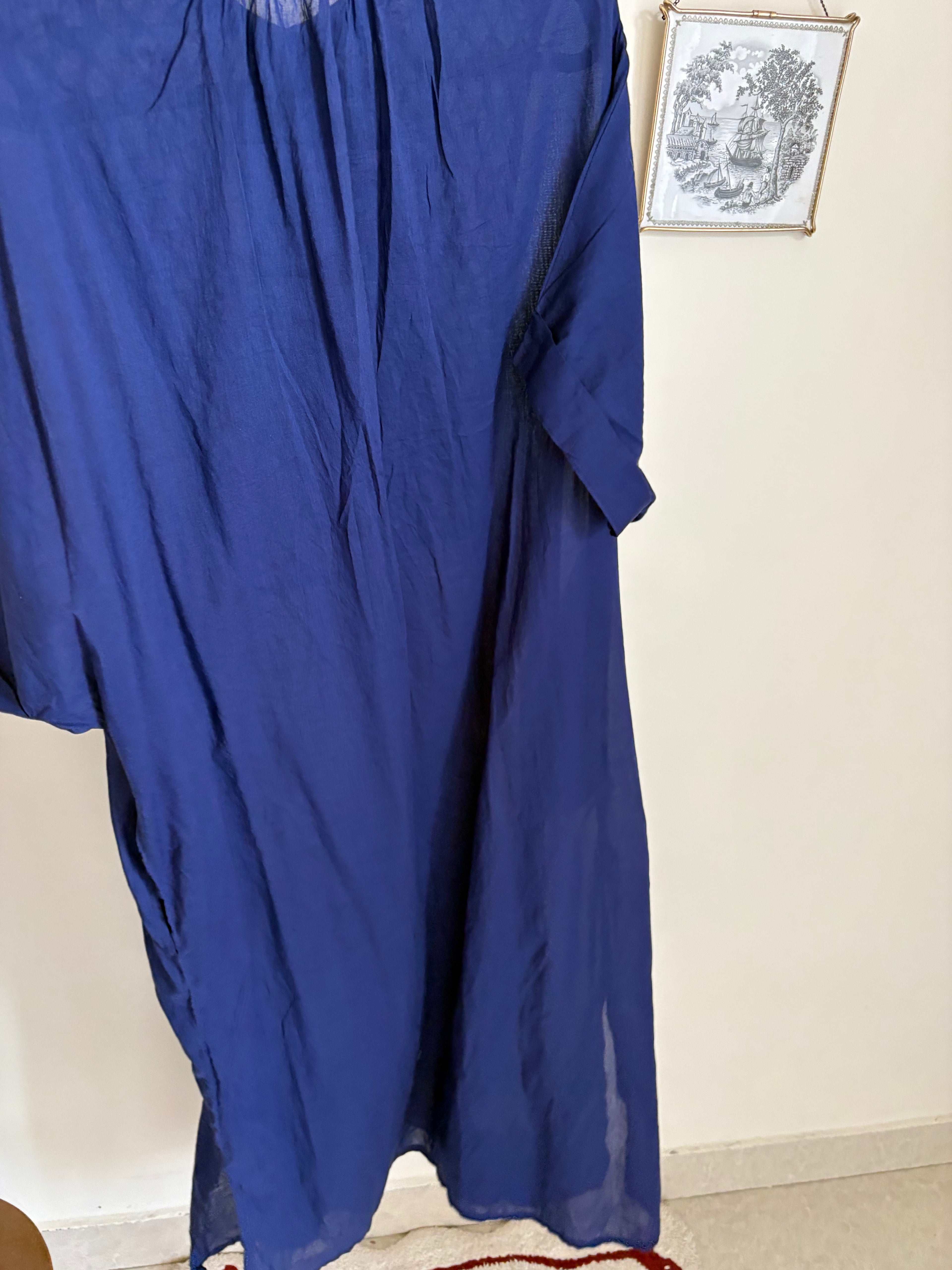 NOIA JAPAN HAND SHIRRED DRESS FREE SIZED