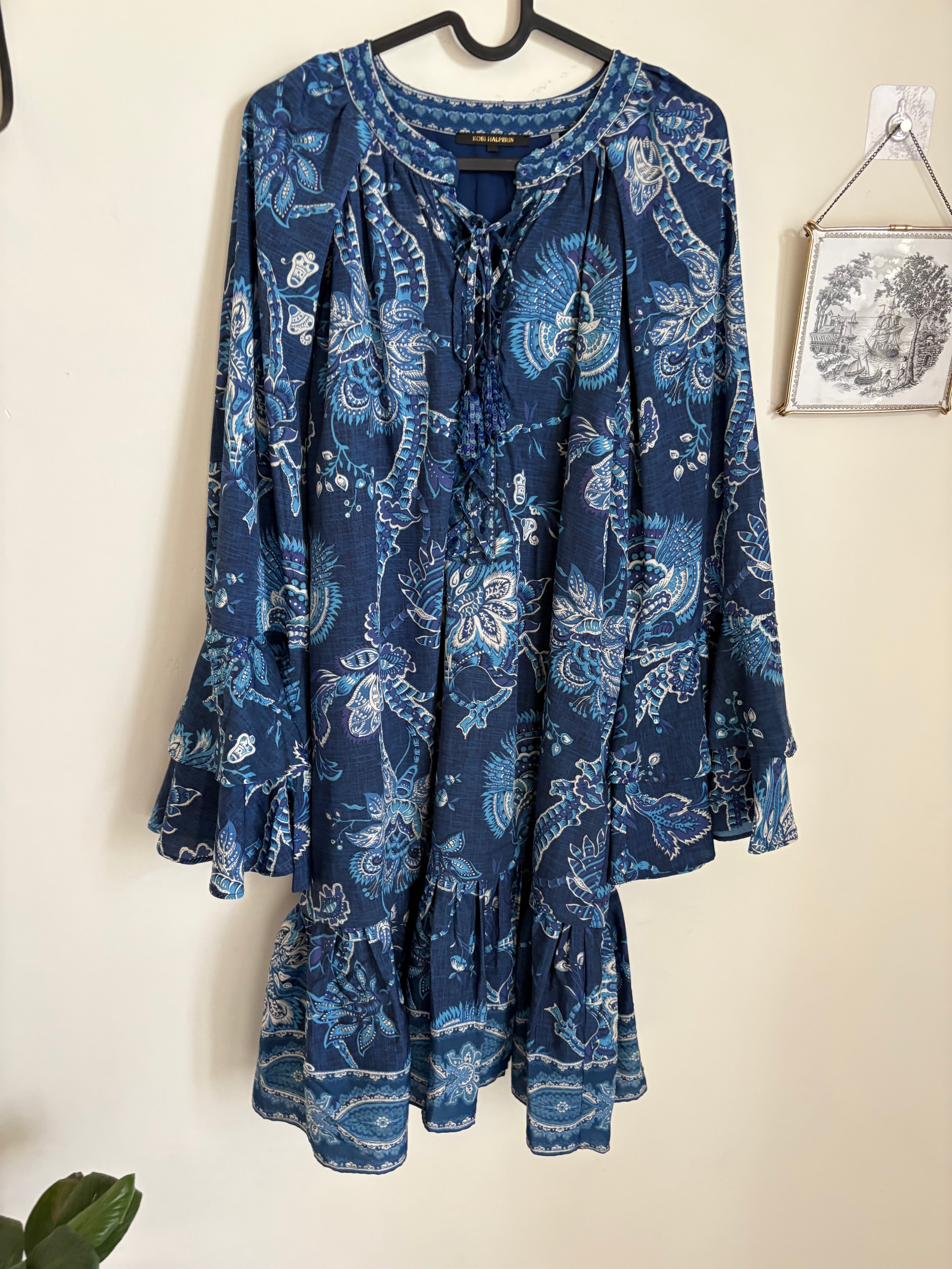 KOBI HALPERIN Sim Dress In Multi M