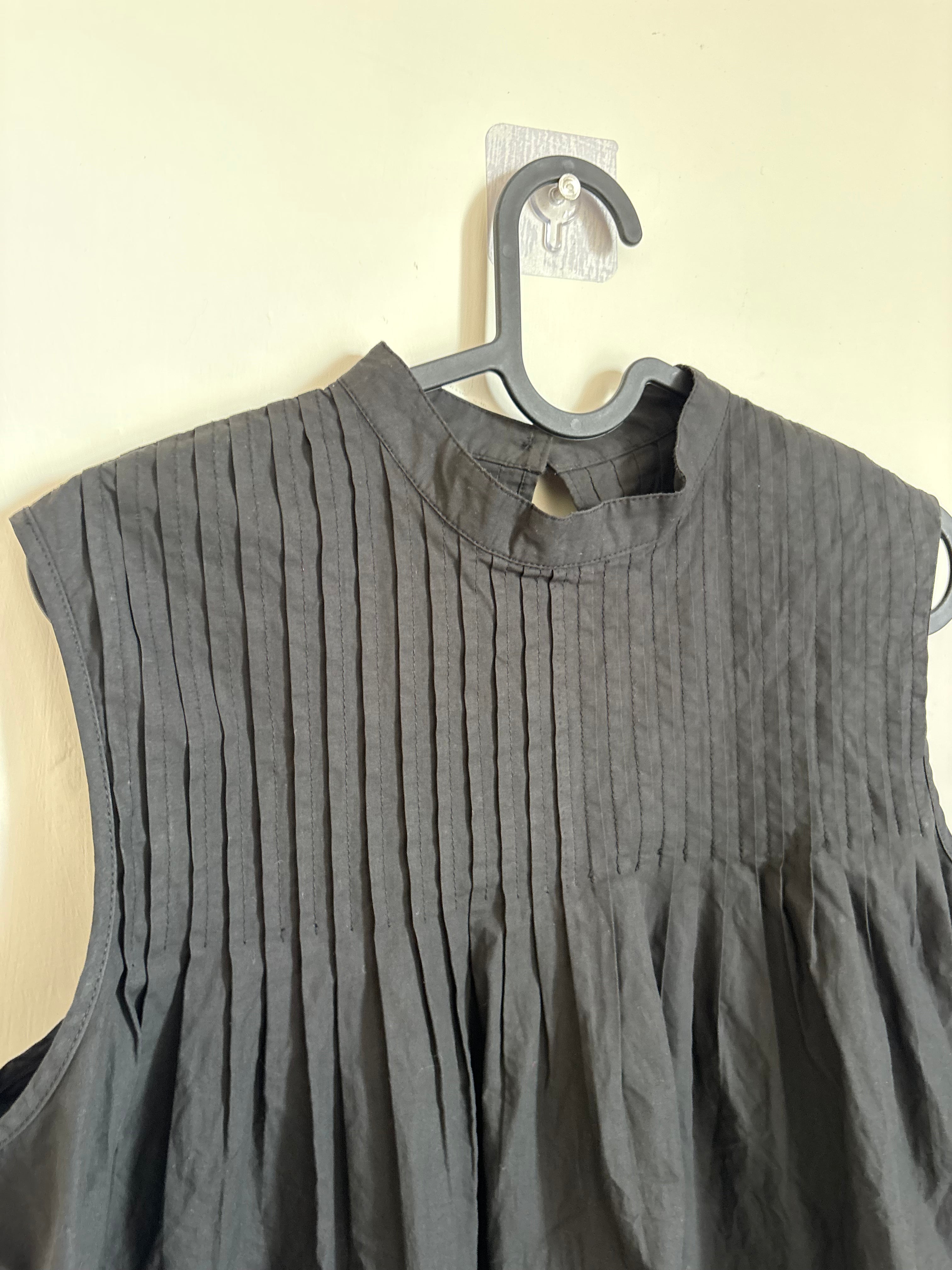 Pintuck Yoke TOP COTTON M