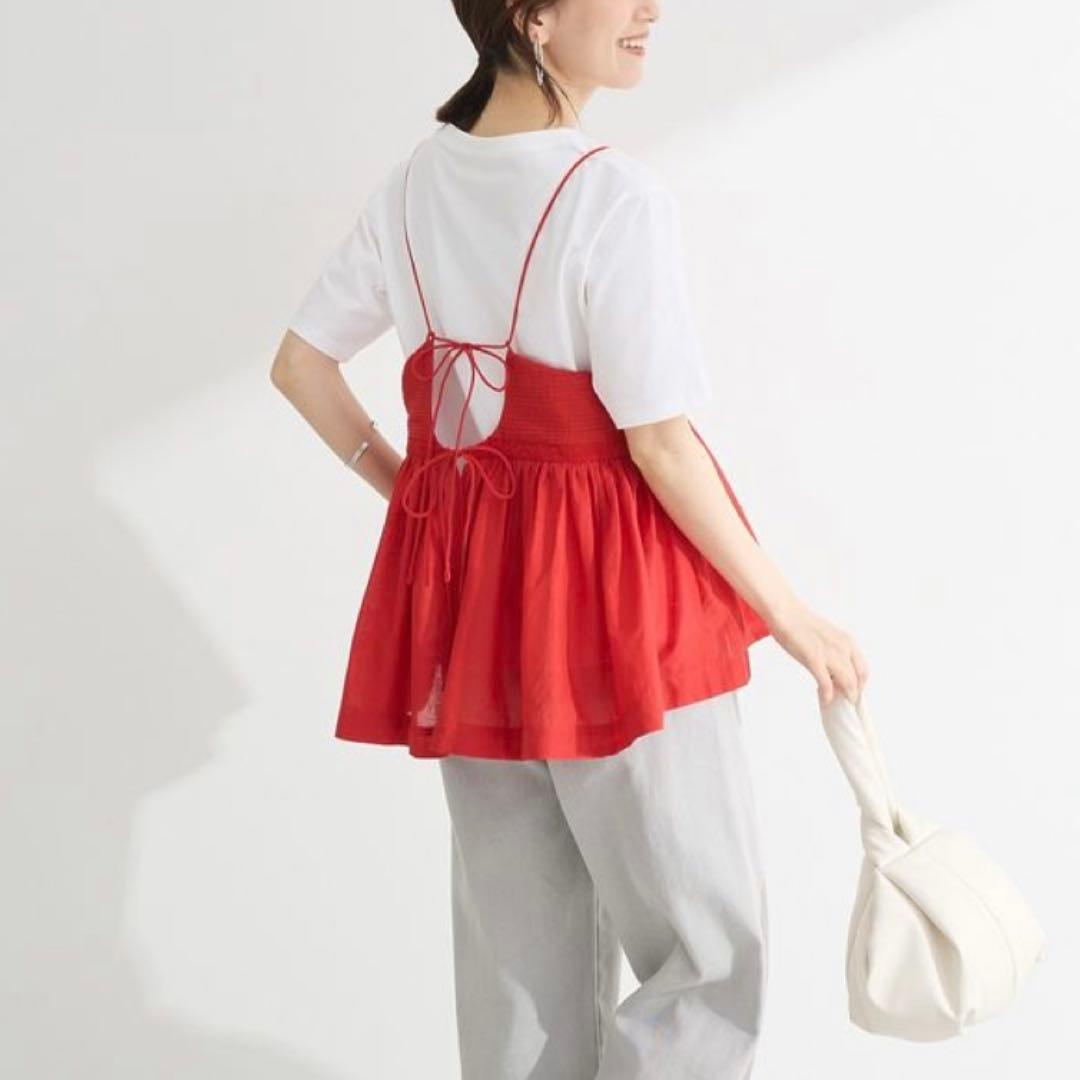 CHOCOL RAFFINE JAPAN SPAGHETTI TOP FREESIZE