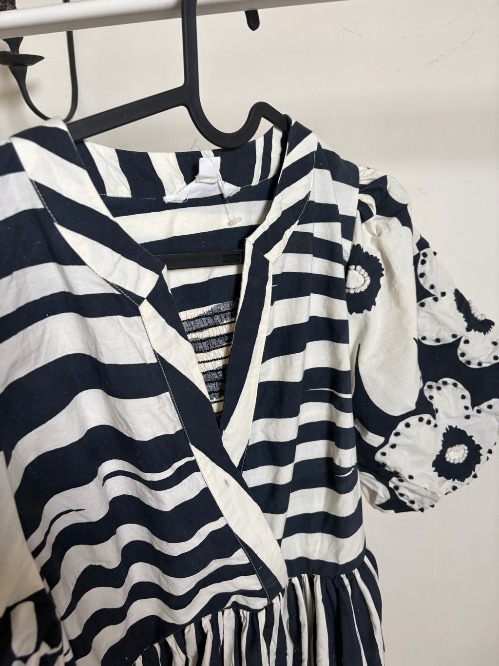 White Stuff Blue Eve Stripe Dress UK 12