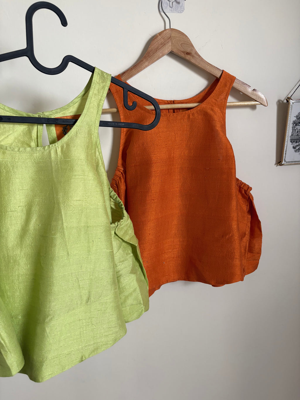 CONIGLIO PALM BEACH Shift Tank Top in Silk