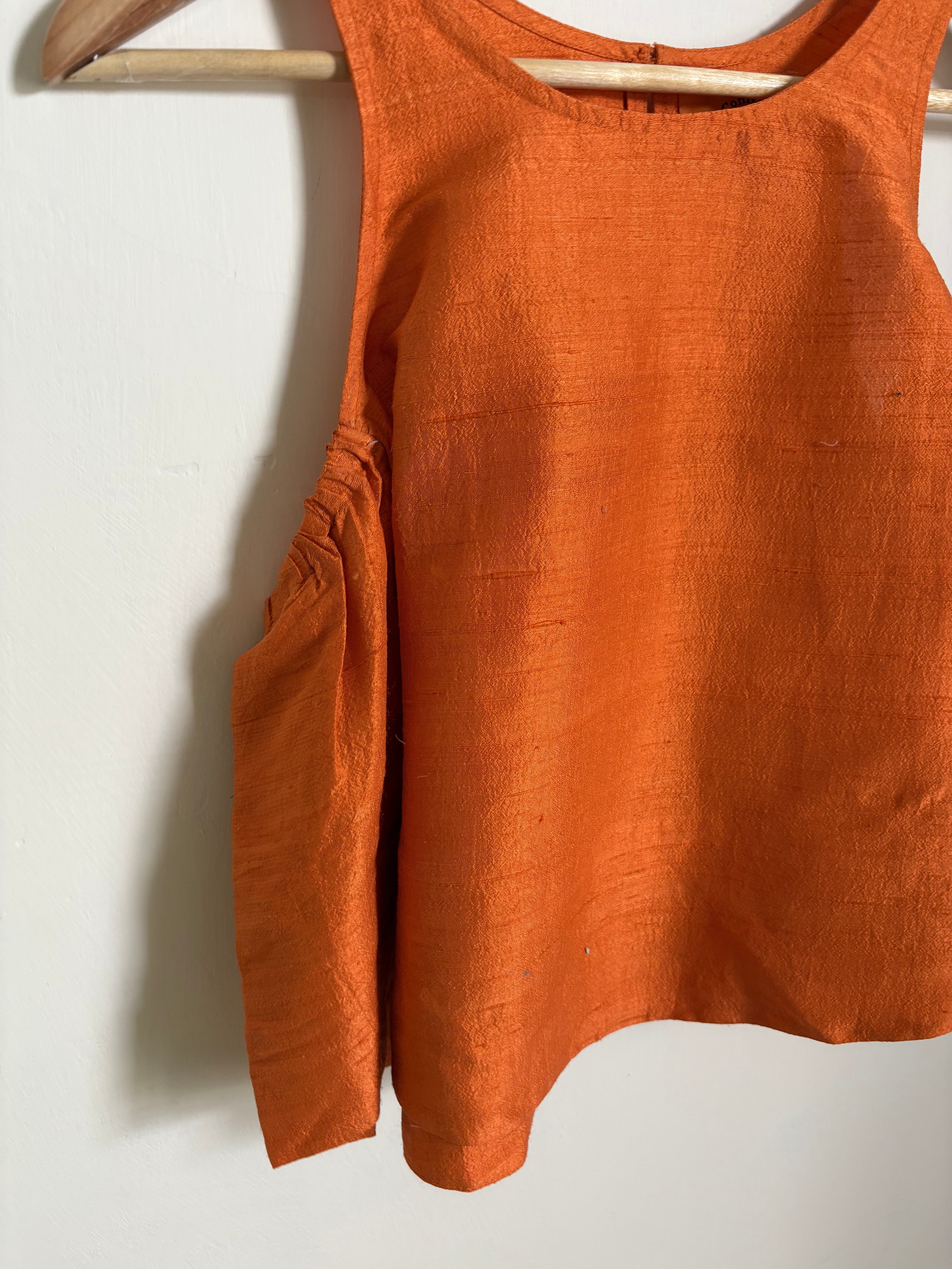 CONIGLIO PALM BEACH Shift Tank Top in Silk
