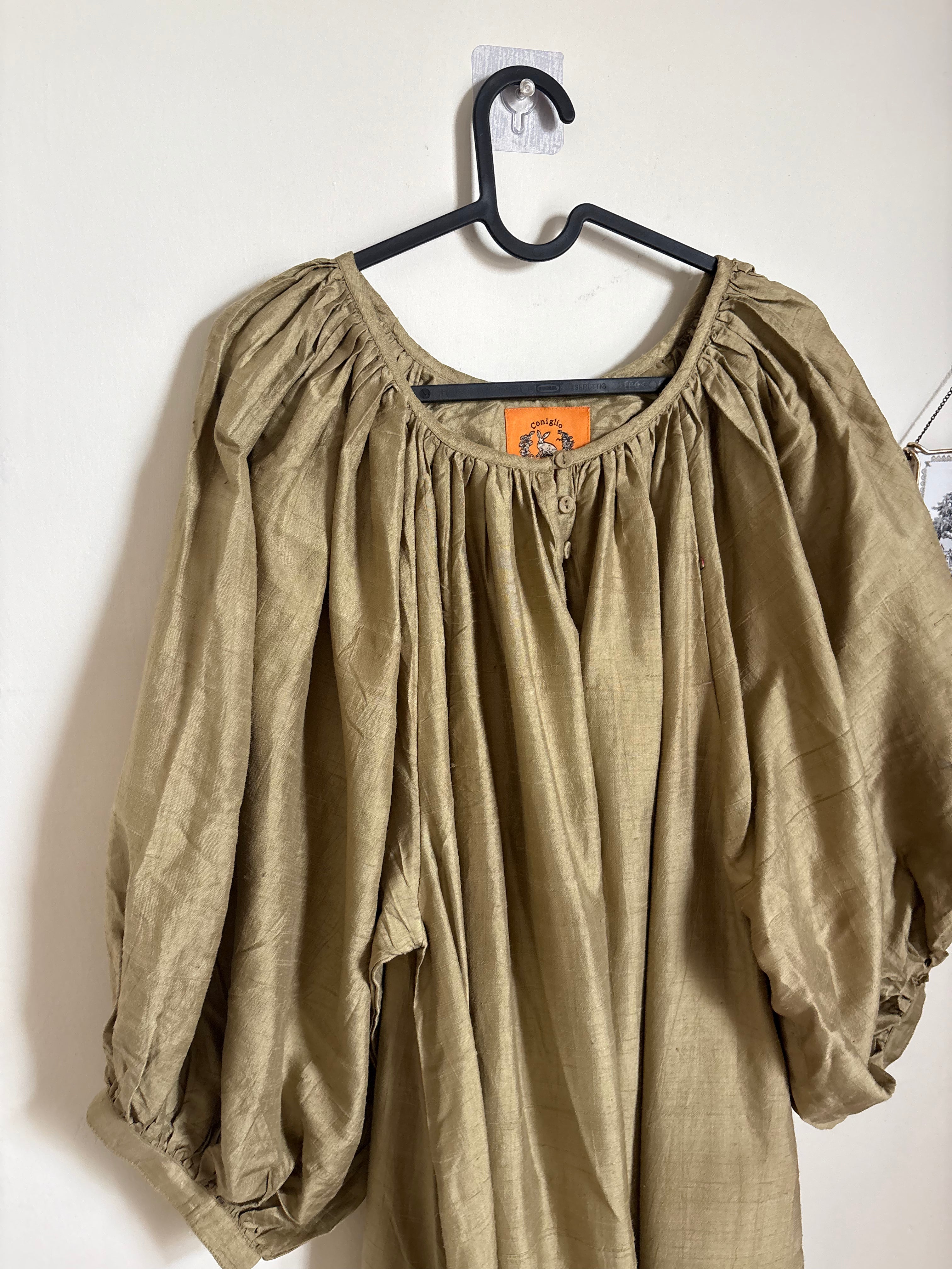 CONIGLIO SILK MAXI DRESS FS