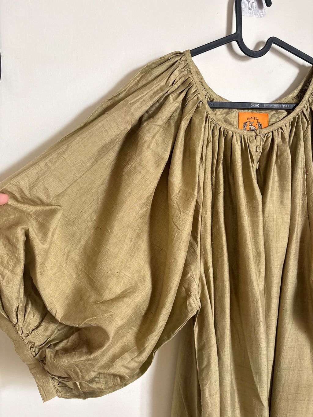 CONIGLIO SILK MAXI DRESS FS