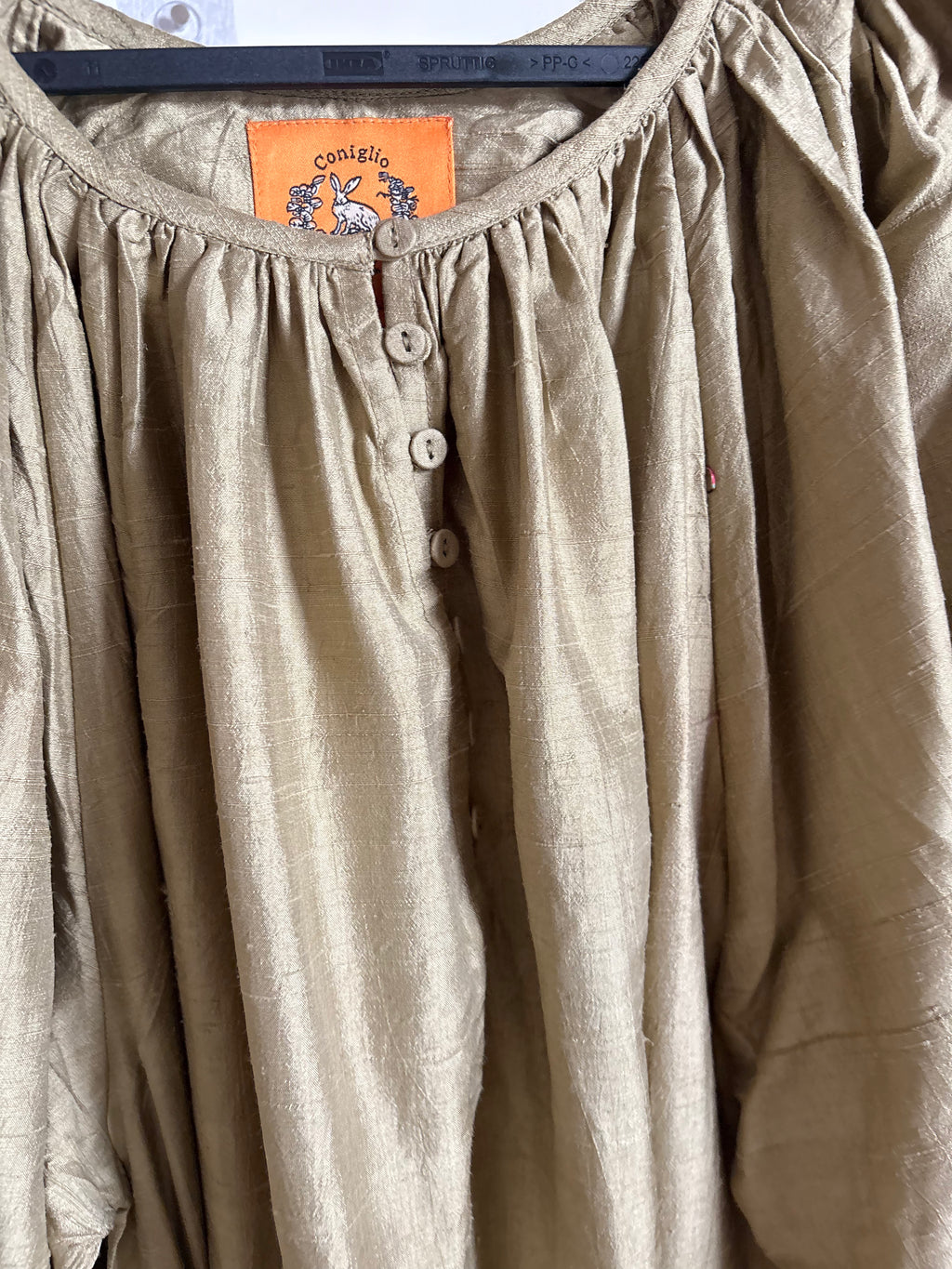 CONIGLIO SILK MAXI DRESS FS