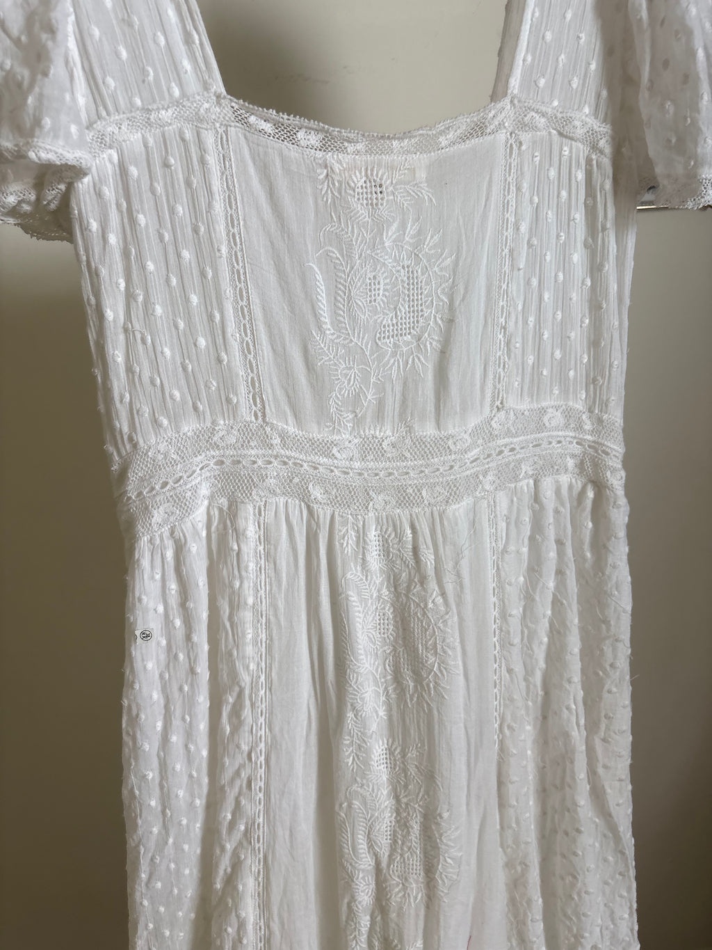 LOVE SHACK FANCY Norma Maxi Dress L