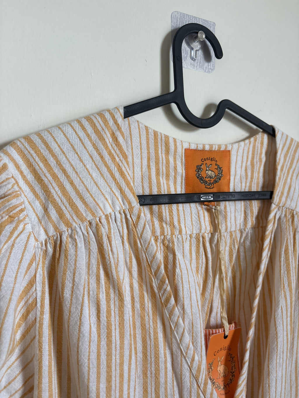 CONIGLIO WRAP TOP COTTON FS