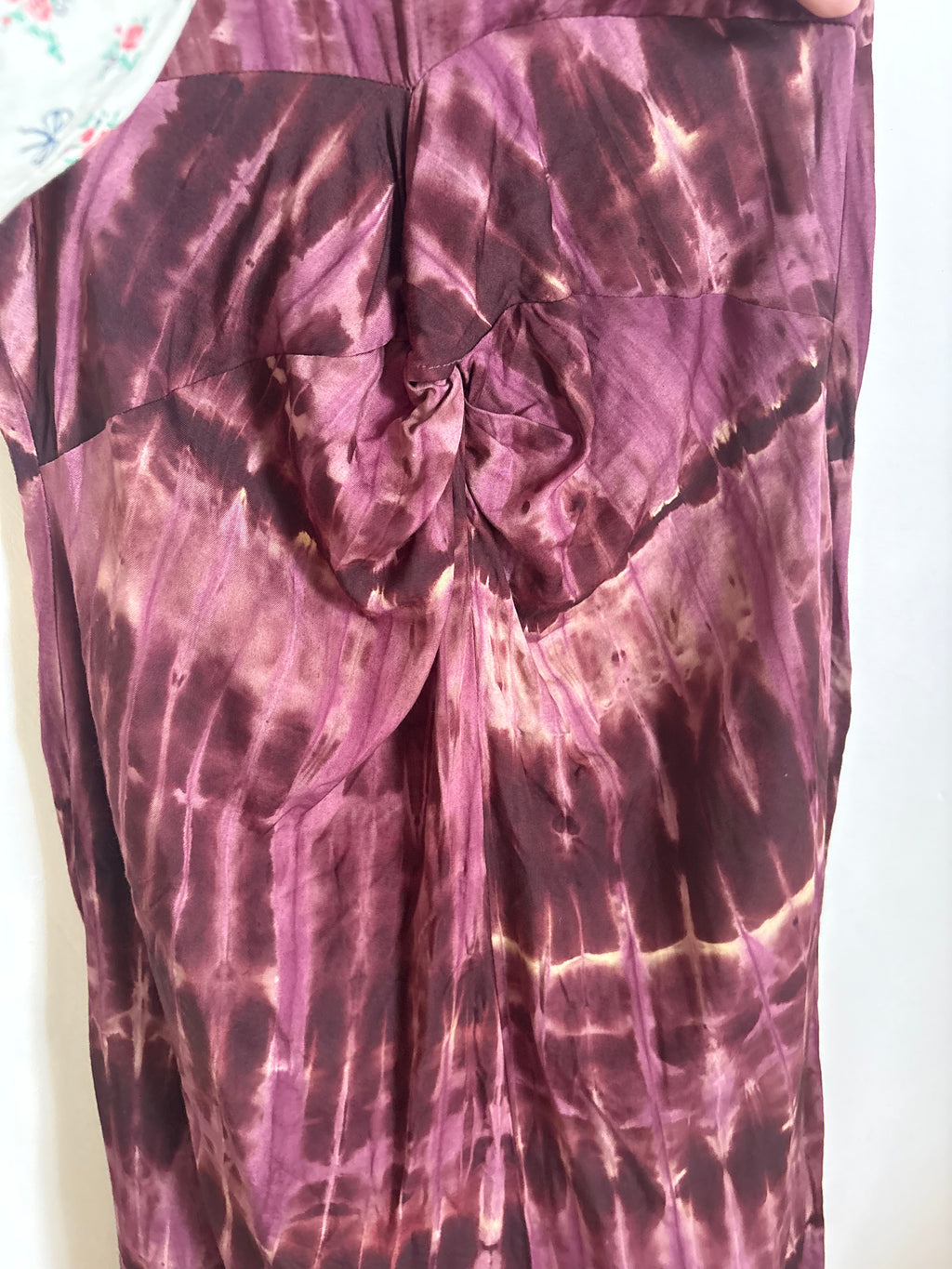 HALTER PRINTED VISCOSE DRESS XS