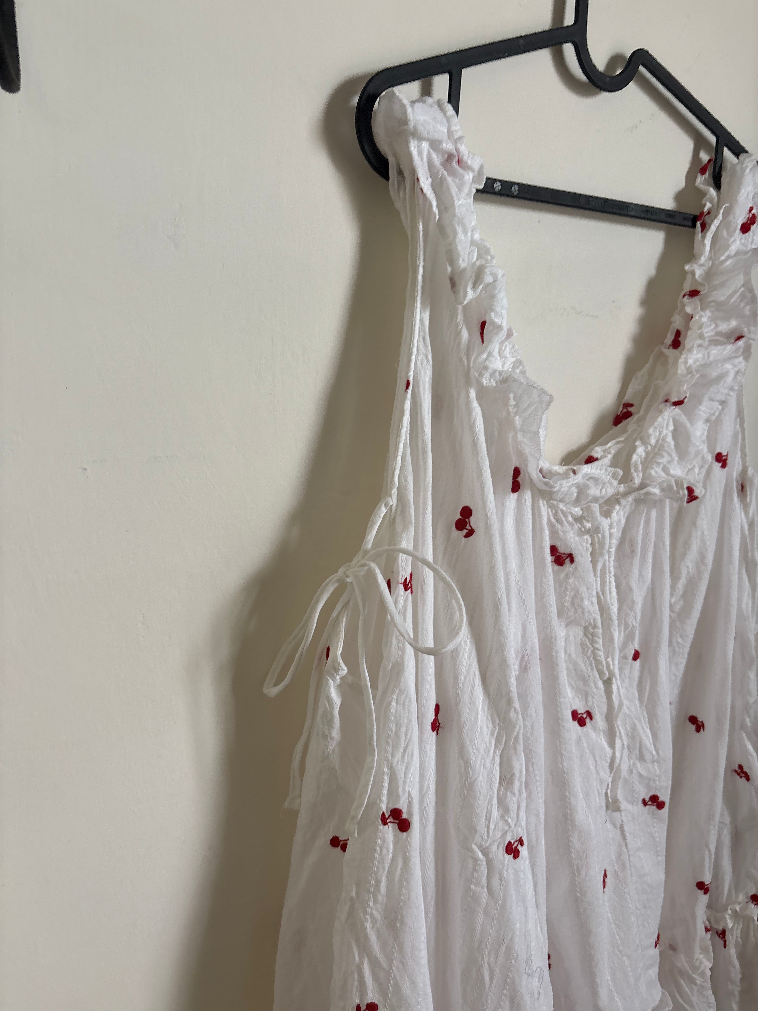 Out From Under Lover Letters Ruffle Trim Babydoll Sleep Dress L/XL