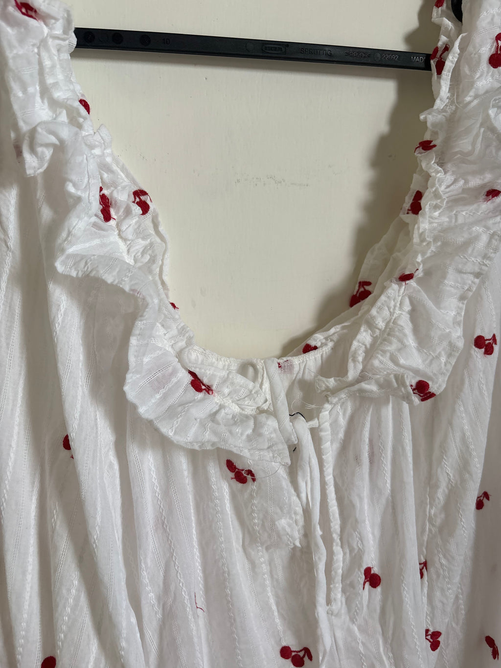 Out From Under Lover Letters Ruffle Trim Babydoll Sleep Dress L/XL
