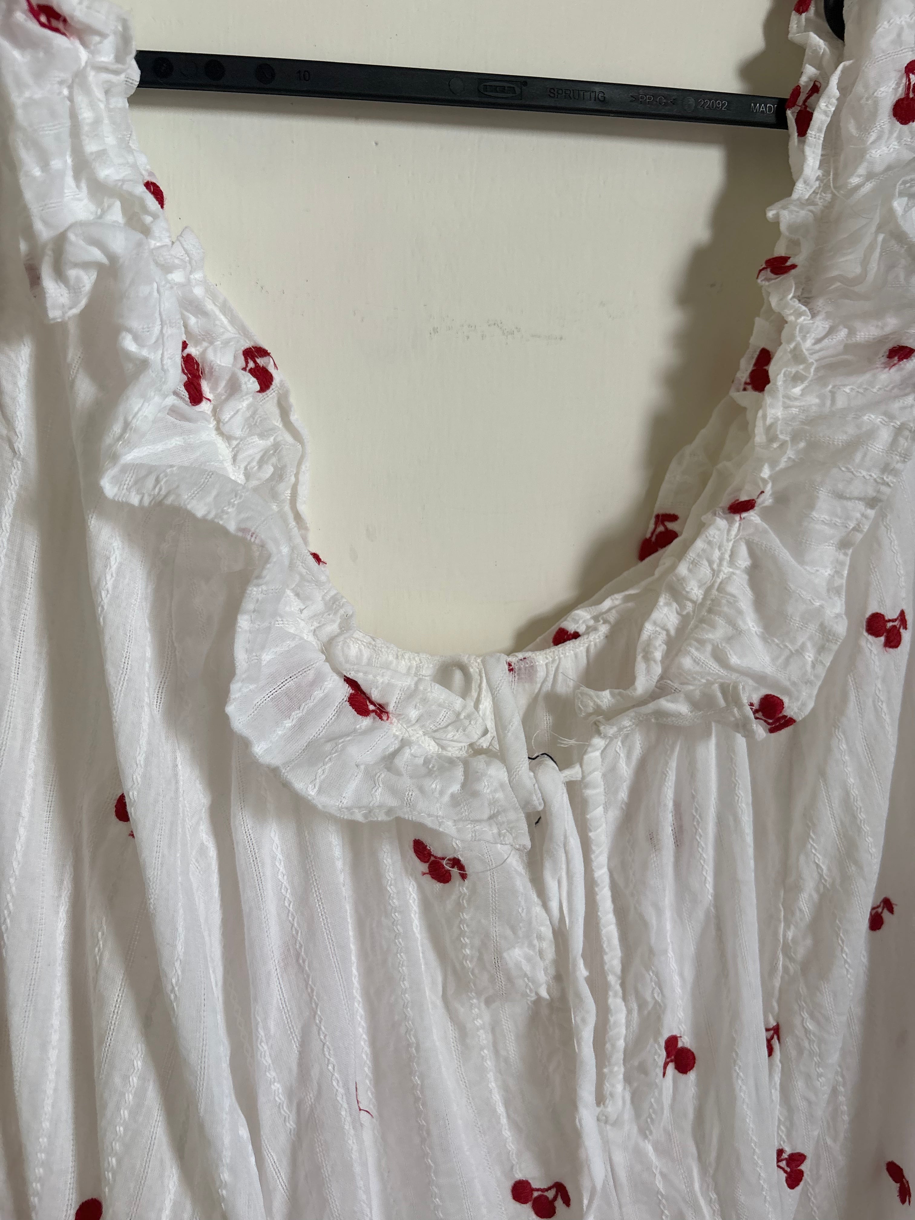 Out From Under Lover Letters Ruffle Trim Babydoll Sleep Dress L/XL