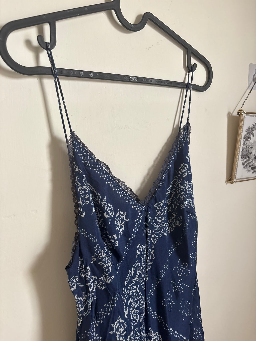 LOVESHACKFANCY Deyo Silk Maxi Dress In Bandana Print XS/S