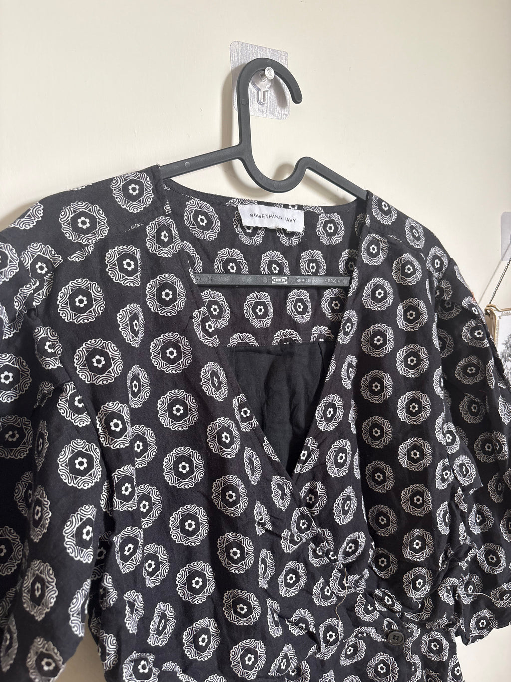 SOMETHING NAVY MINI DRESS XS