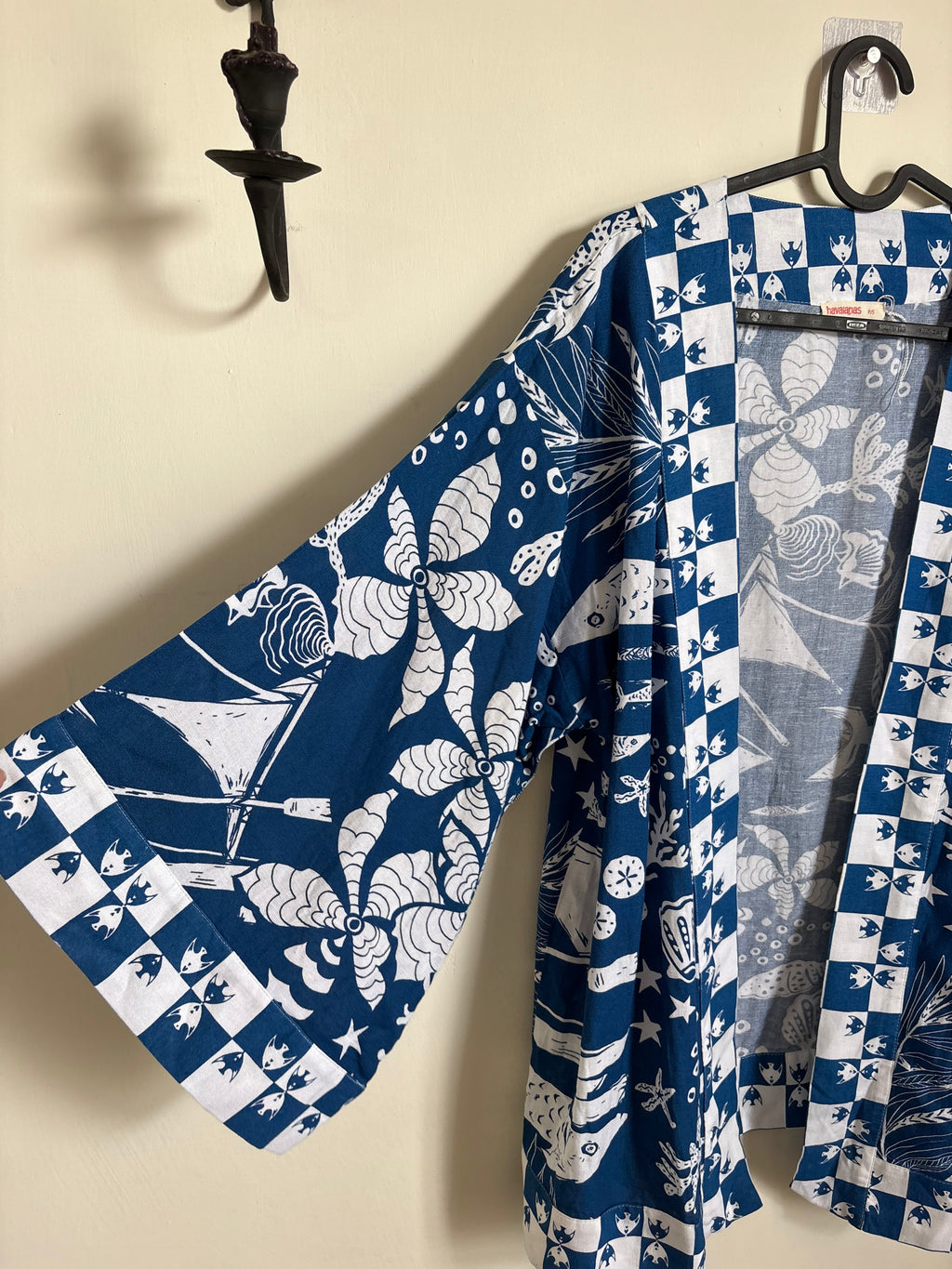 HAVAIANAS BRAZIL FISH HAORI JACKET S