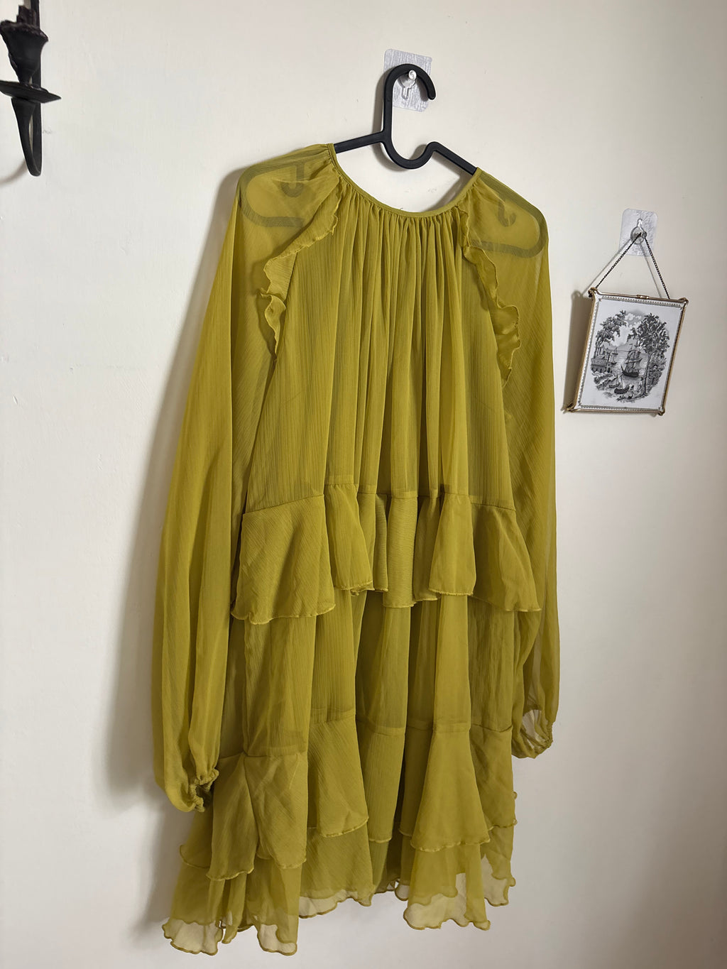 VILA WOMEN'S DRESS VIHELA - GREEN ENVY 38