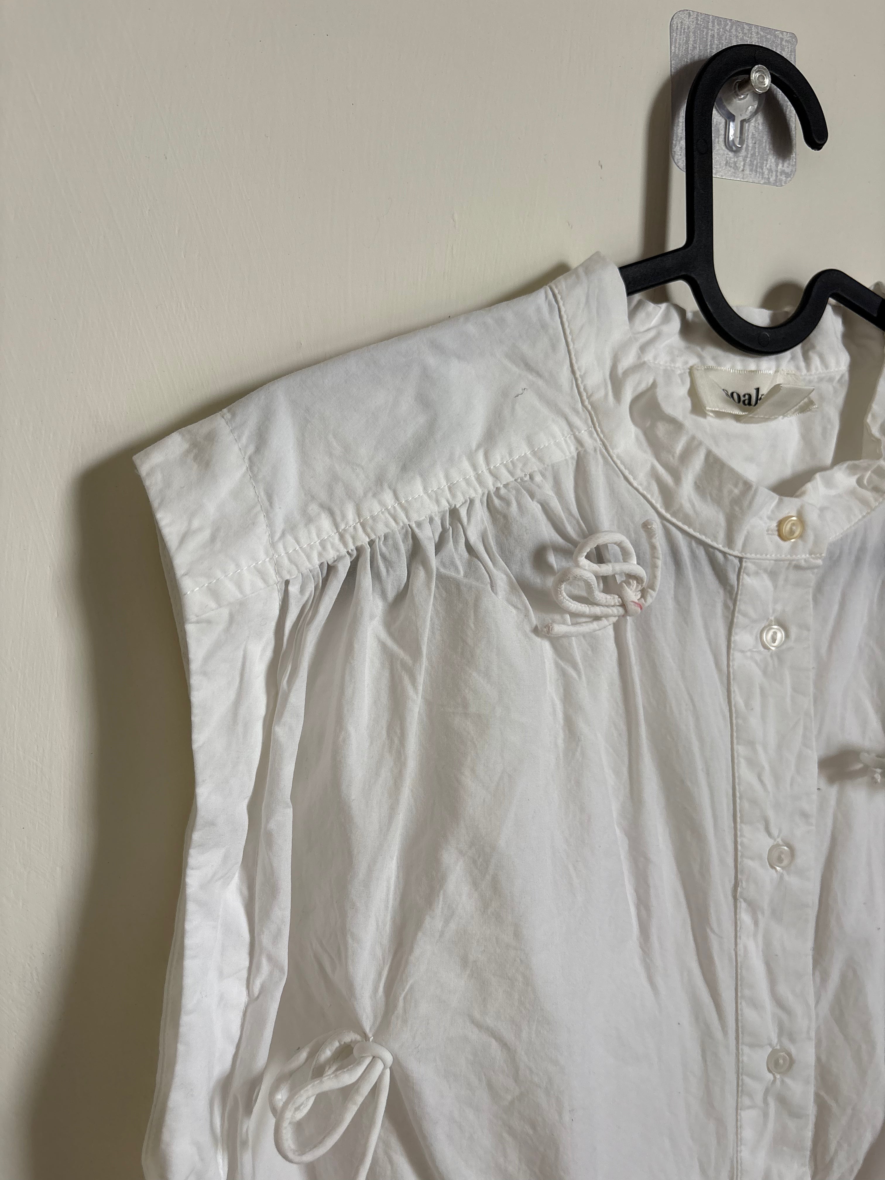 Soaked in Luxury SLJOAÂ BOW - Blouse - broken white S