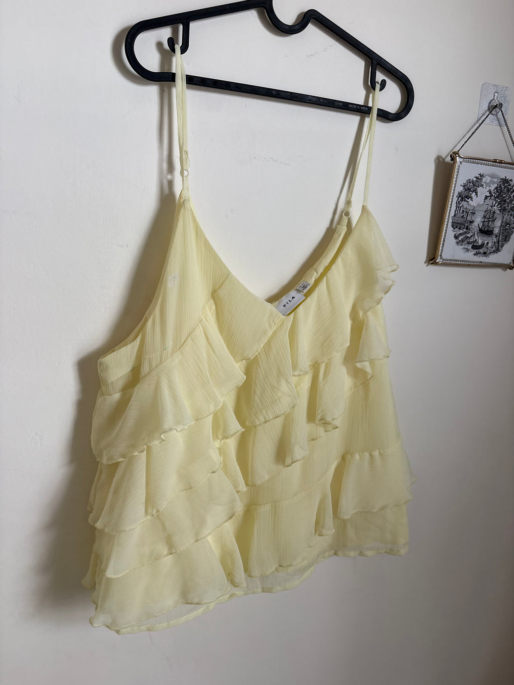 VILLA RUFFLE TOP XL