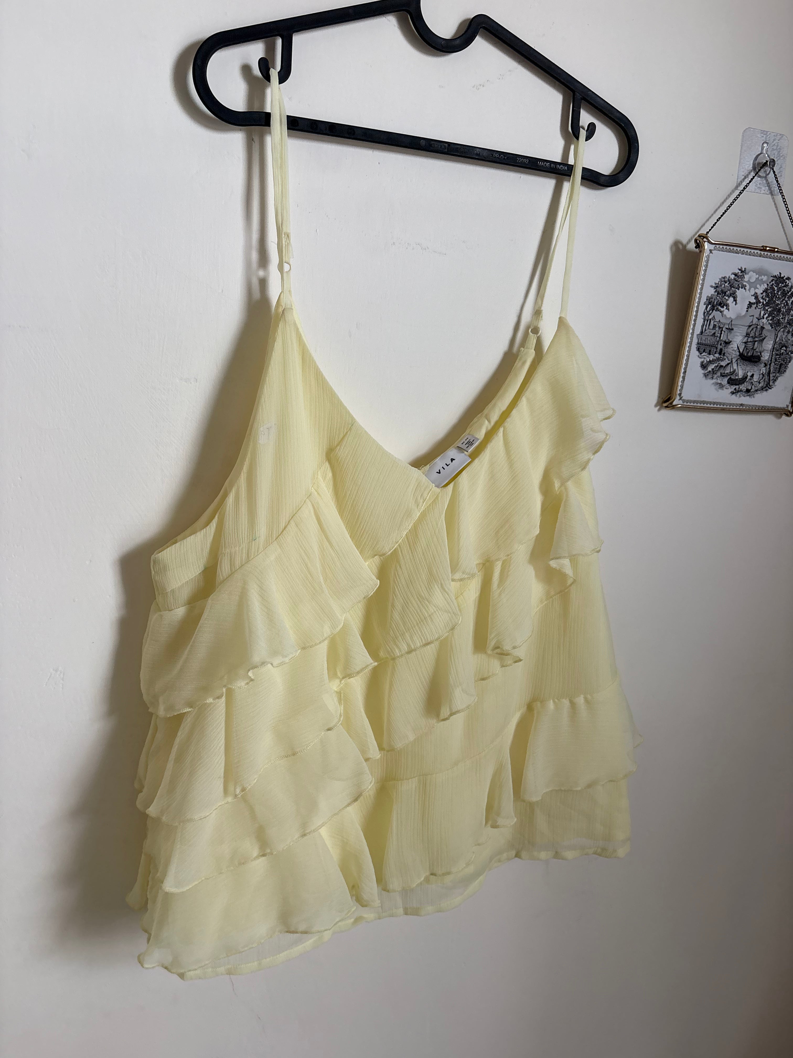 VILLA RUFFLE TOP XL