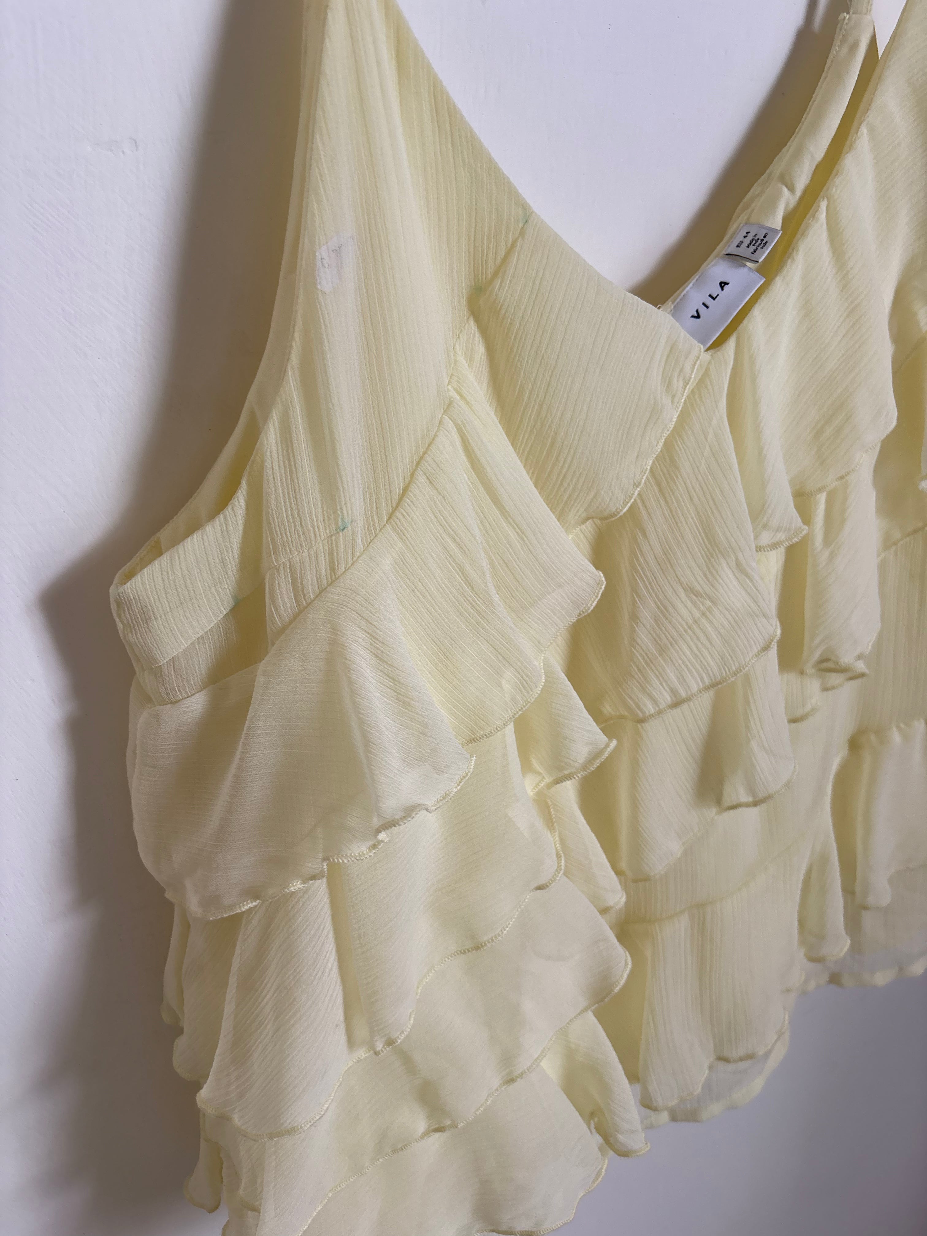 VILLA RUFFLE TOP XL