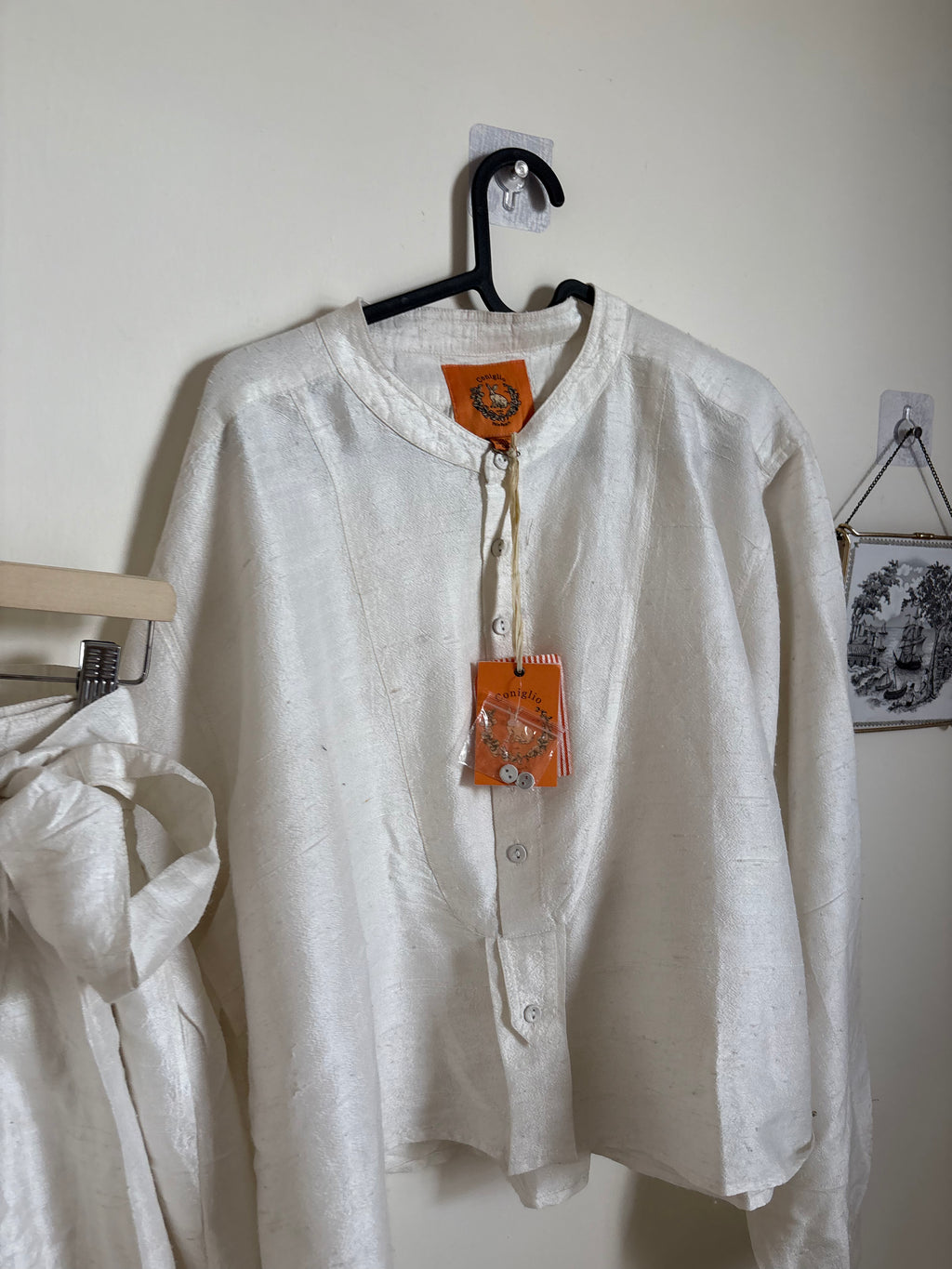 Coniglio 100% Silk Dupioni Co ord set FS