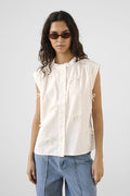 Soaked in Luxury SLJOAÂ BOW - Blouse - broken white S