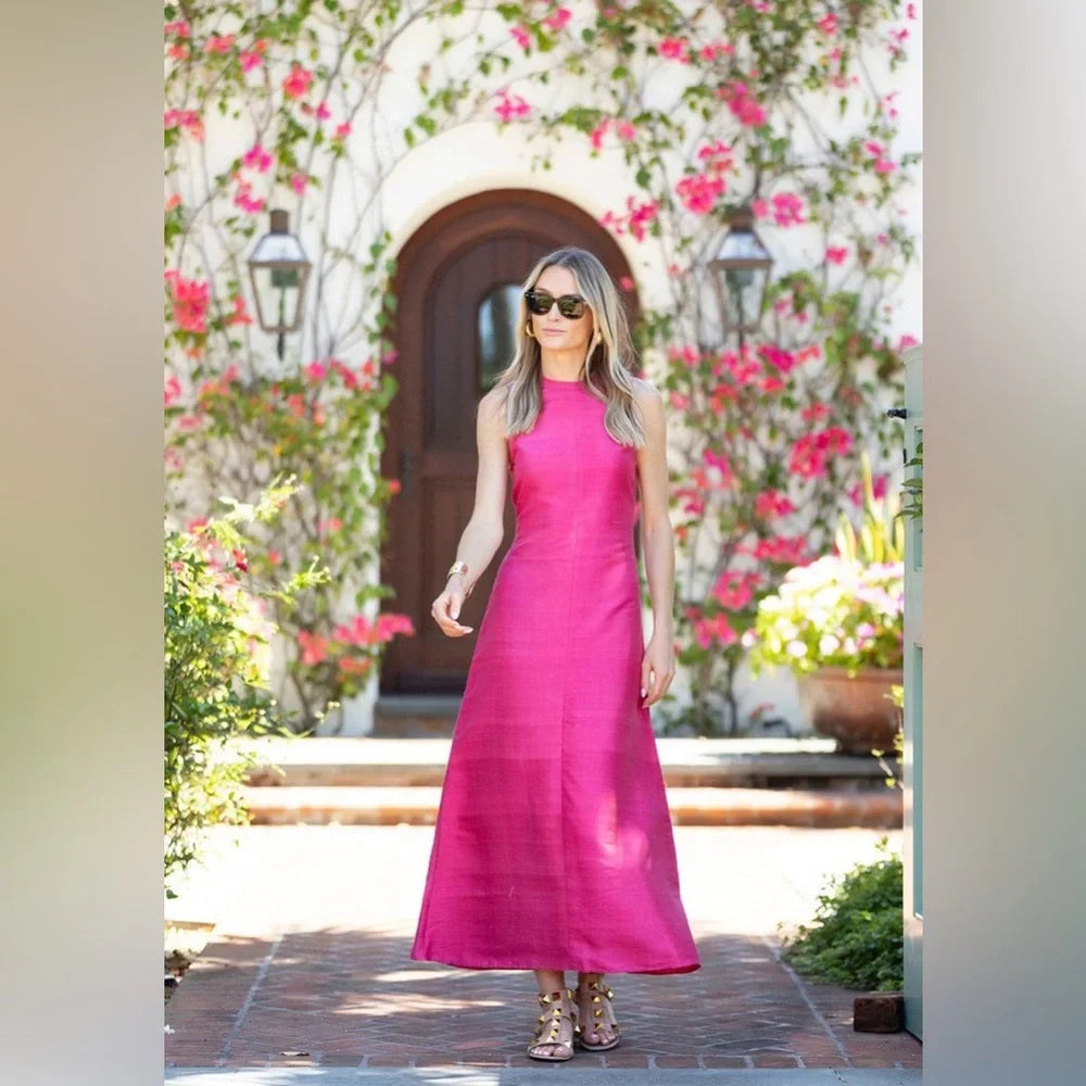 JULIA AMORY Jane Dress   Dupioni Silk