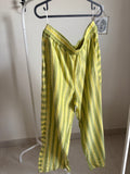 NEXT GREEN STRIPED PANTS L/XL