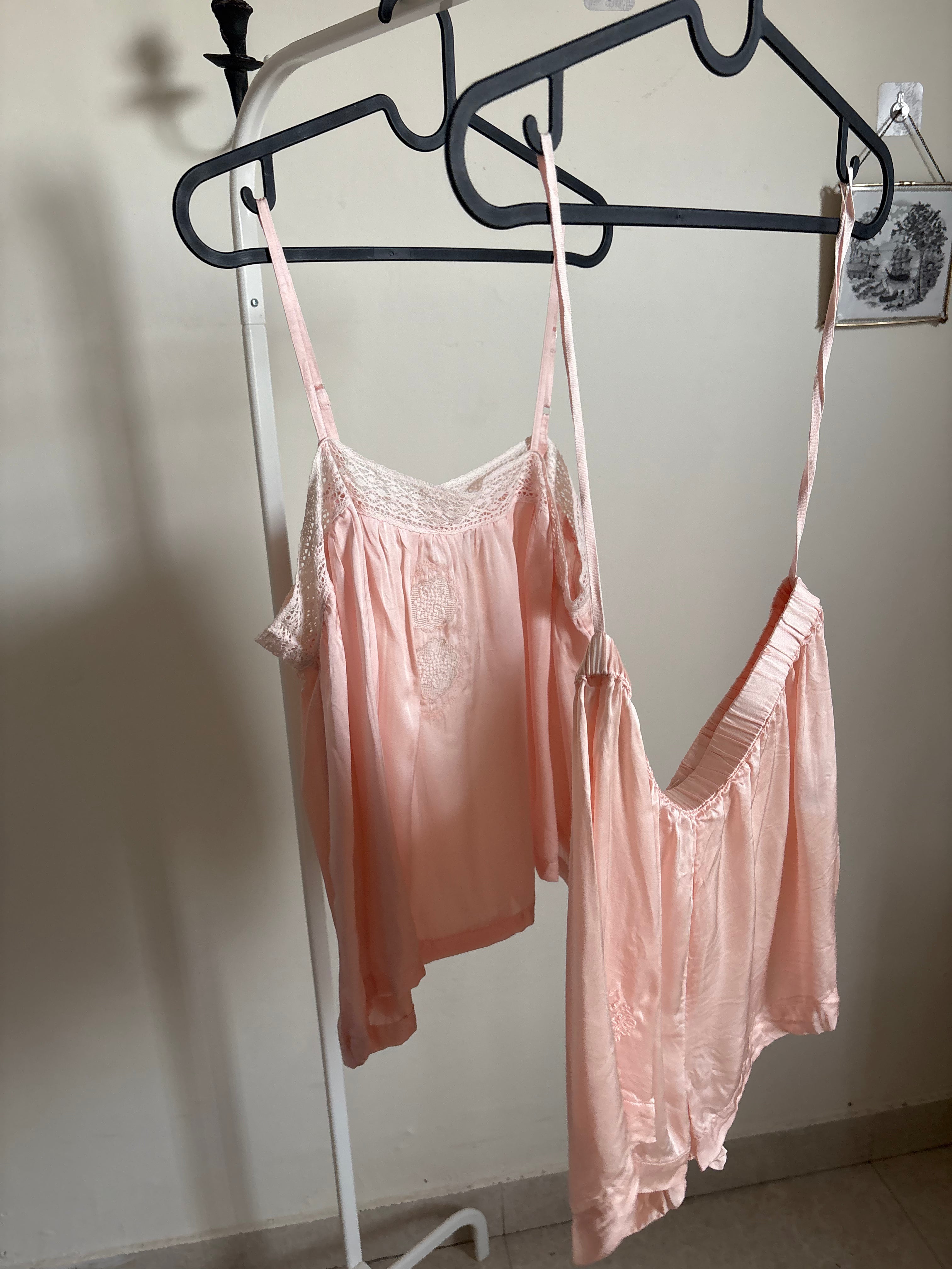 Carolyn Donnelly Eclectic Lace Cami Short Pyjama Set