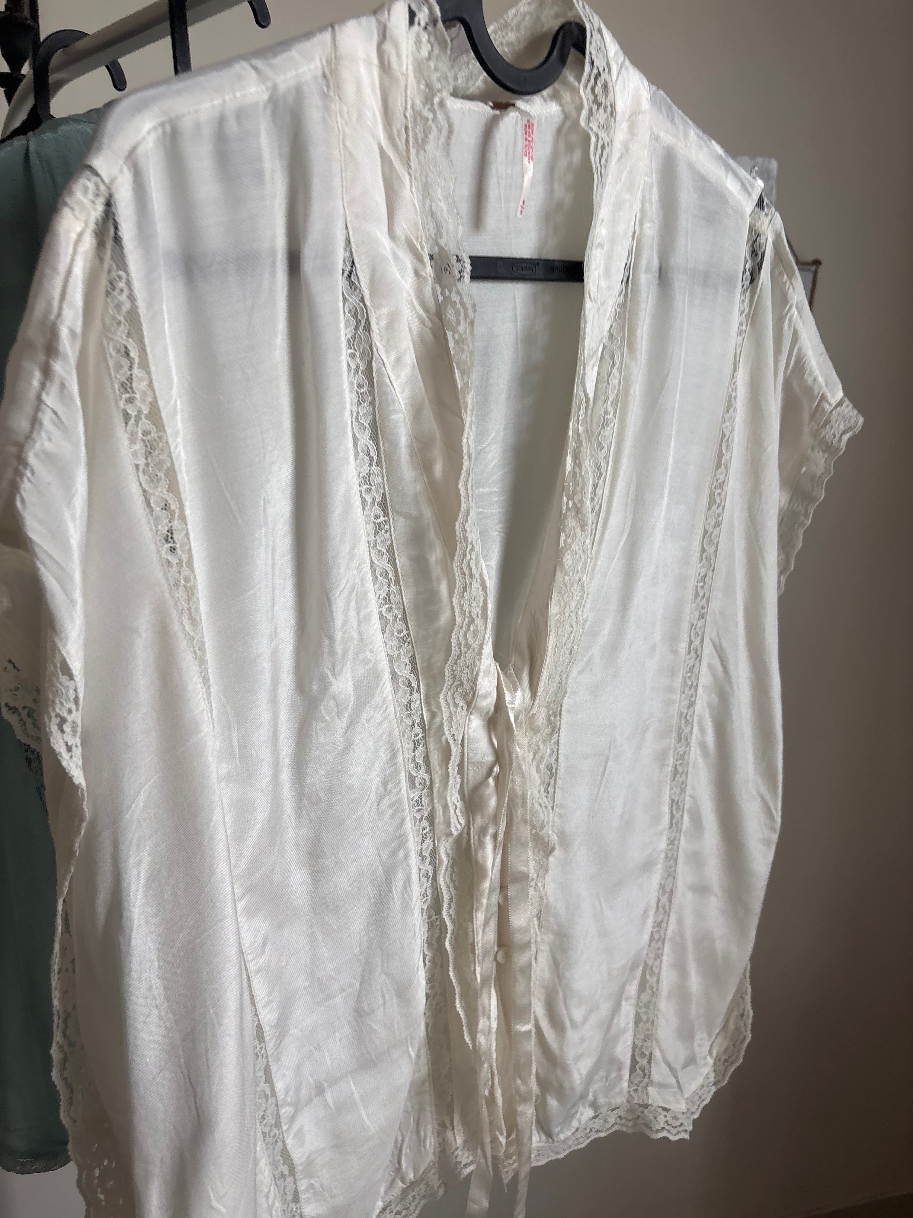 FREE PEOPLE Marigold Shine Lace Top