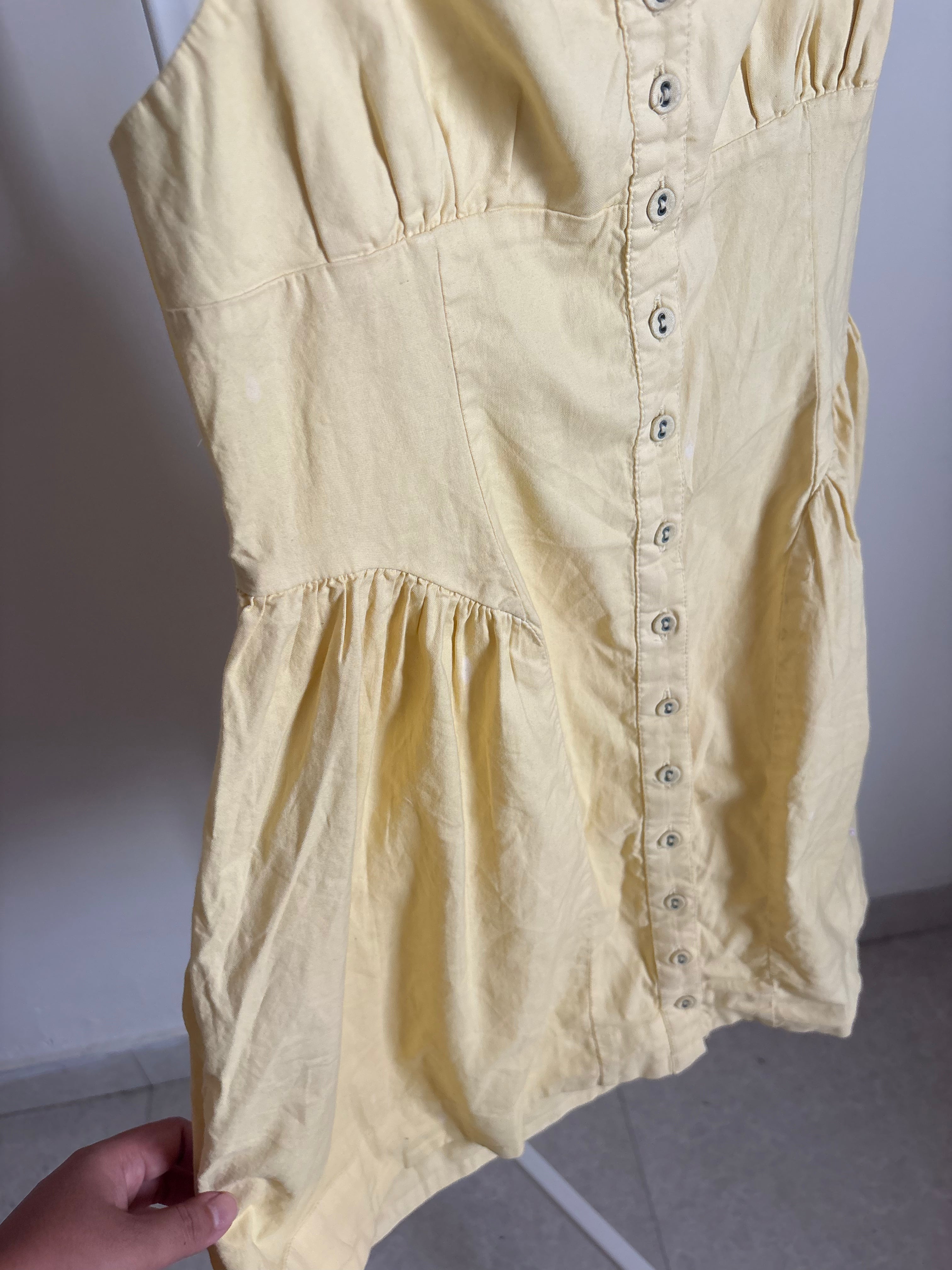 FREE PEOPLE ASTRID OXFORD DRESS XS