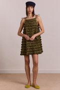 DAMSON MADDER LEILI DRESS GREEN