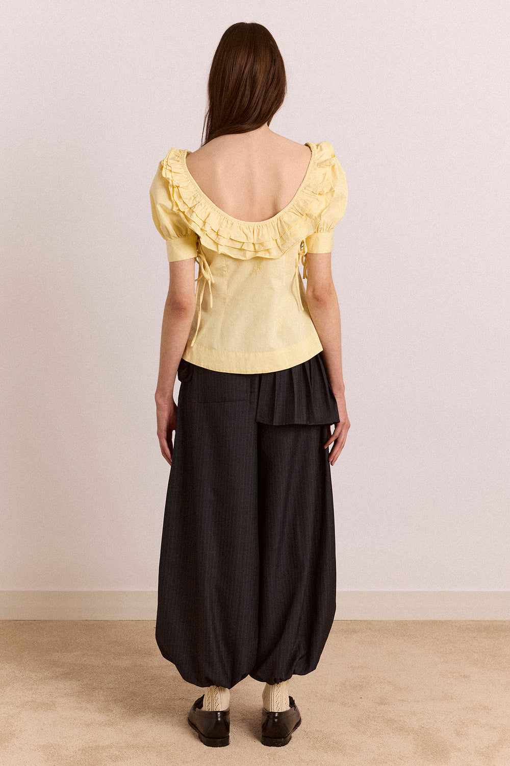 DAMSON MADDER Anke Blouse - YELLOW